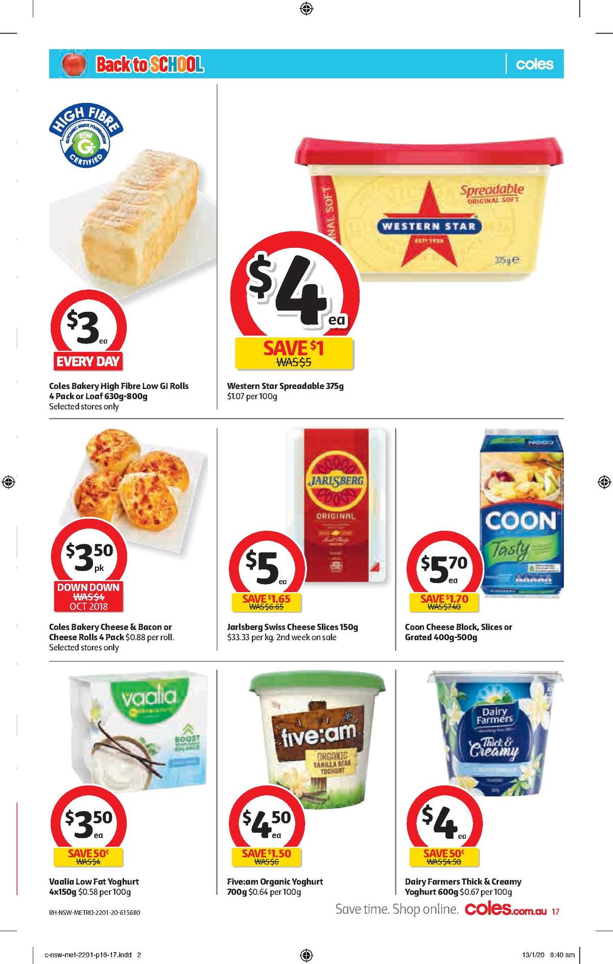 Coles Catalogues from 22 January