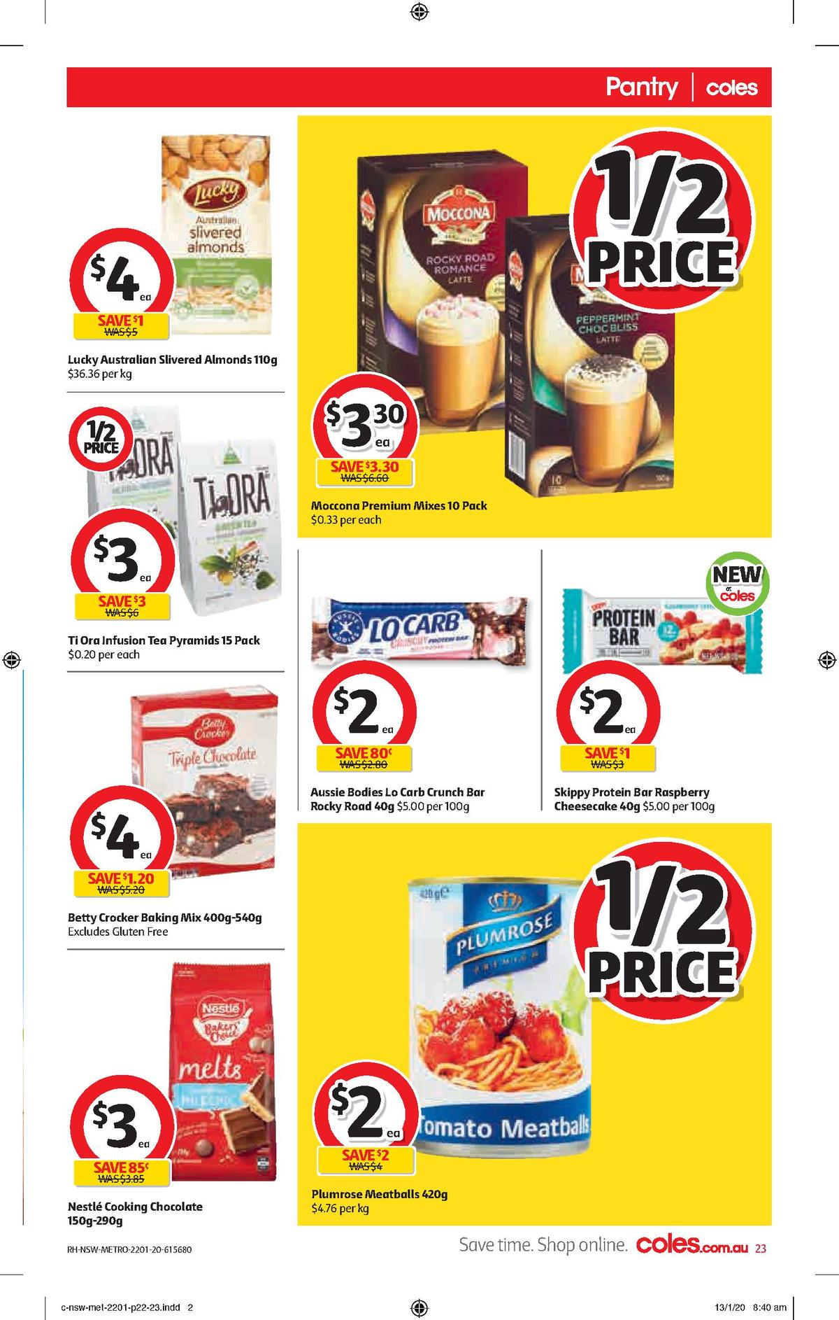 Coles Catalogues from 22 January