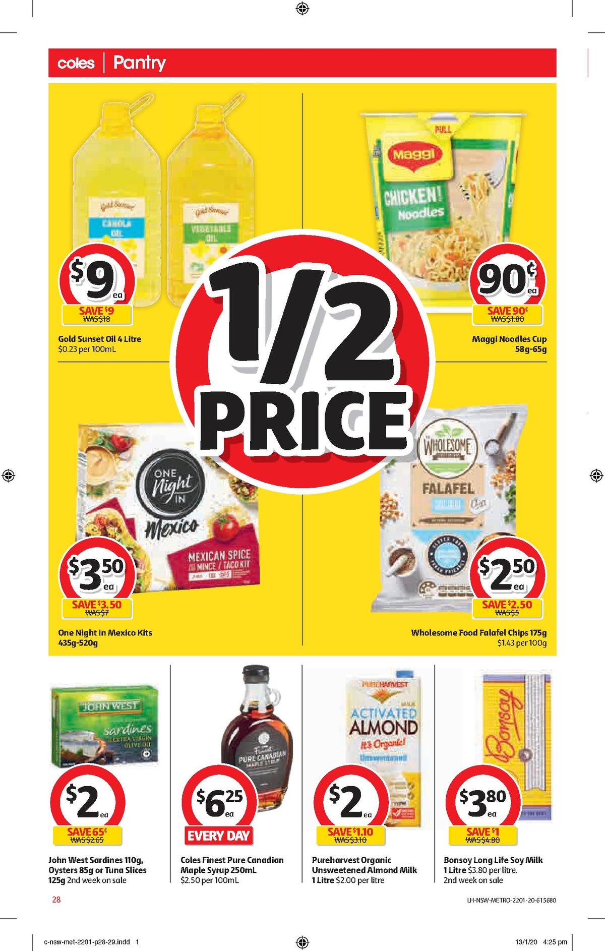 Coles Catalogues from 22 January