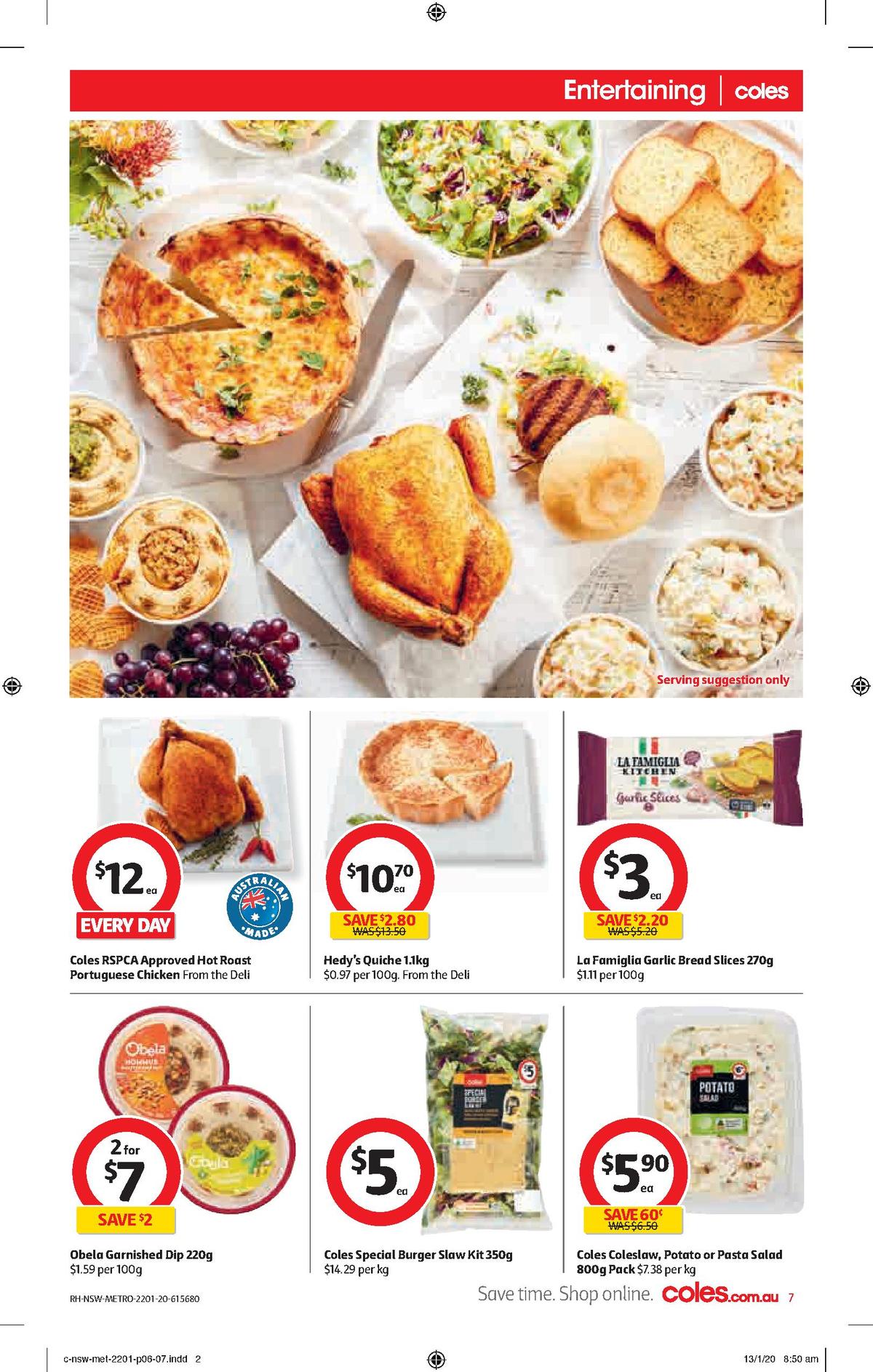 Coles Catalogues from 22 January