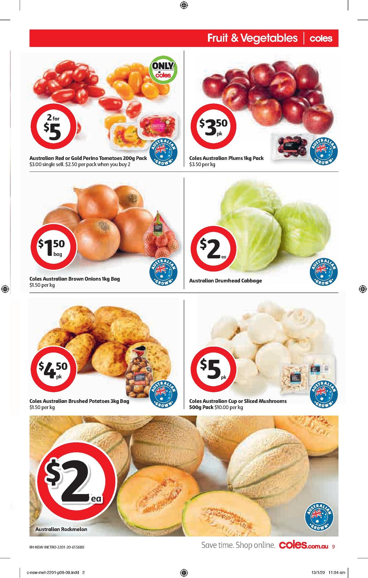 Coles Catalogues from 22 January