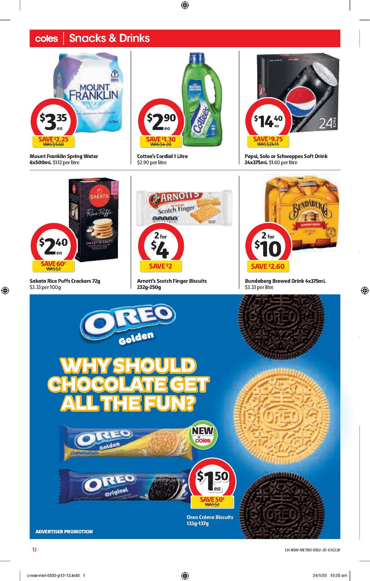 Coles Catalogues from 5 February