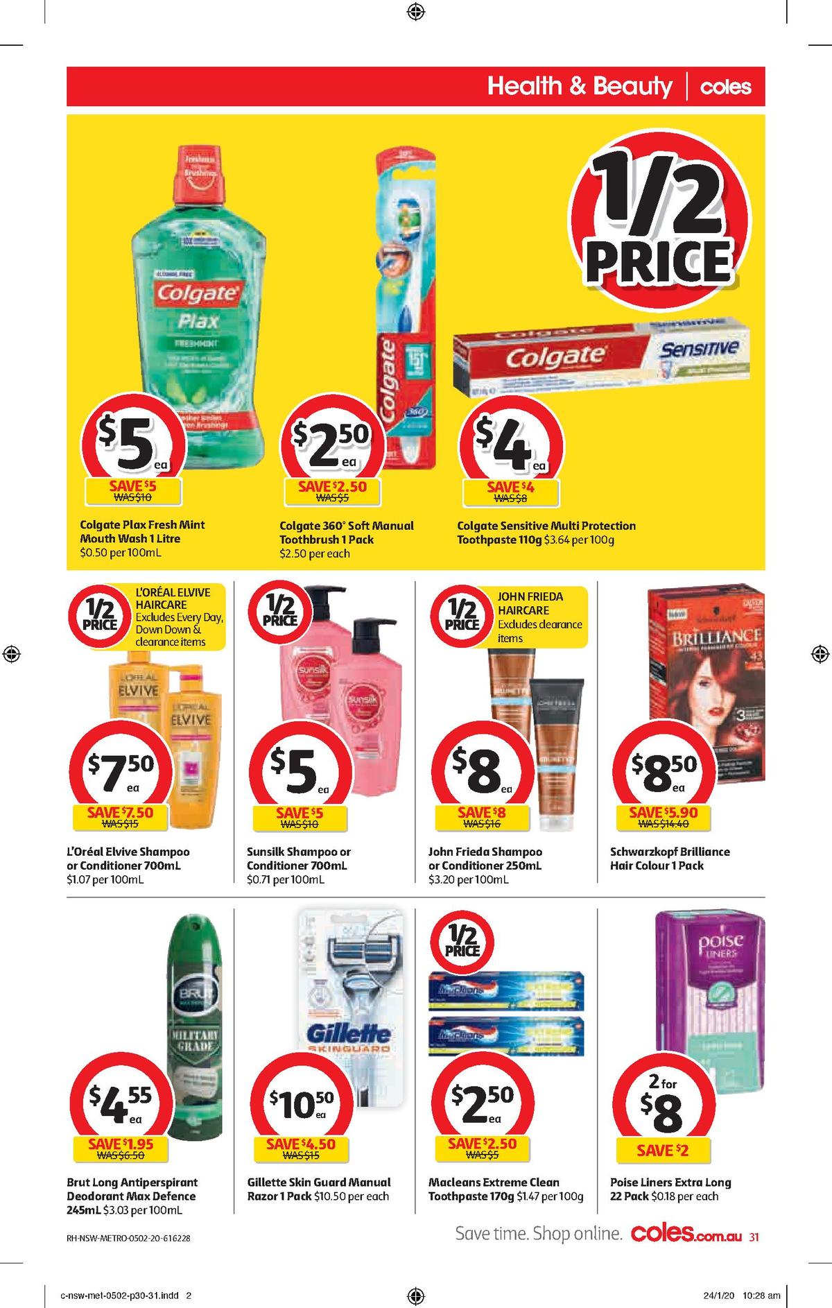 Coles Catalogues from 5 February