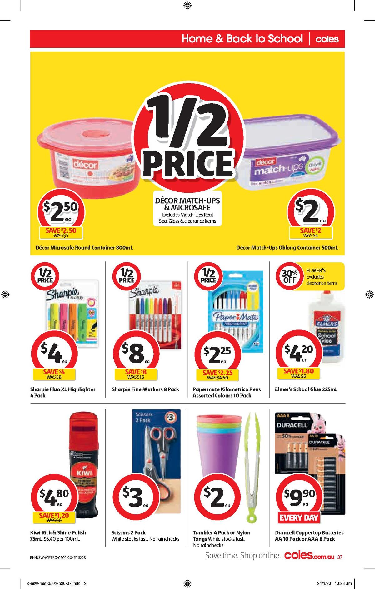 Coles Catalogues from 5 February