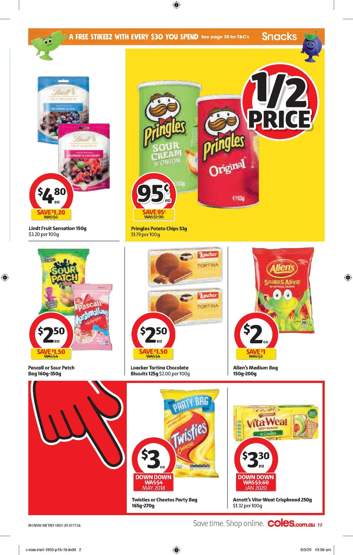 Coles Catalogues from 18 March