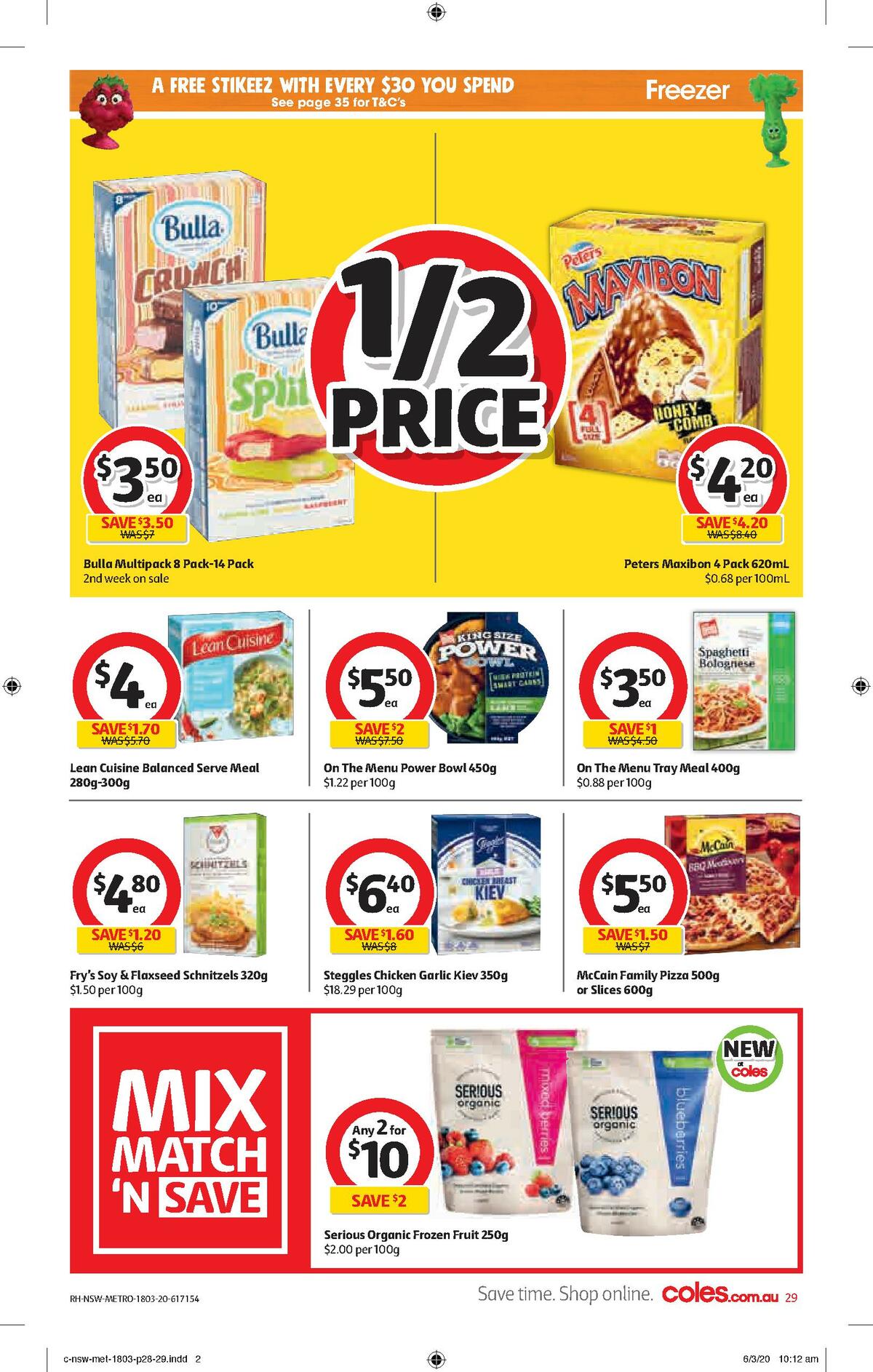 Coles Catalogues from 18 March