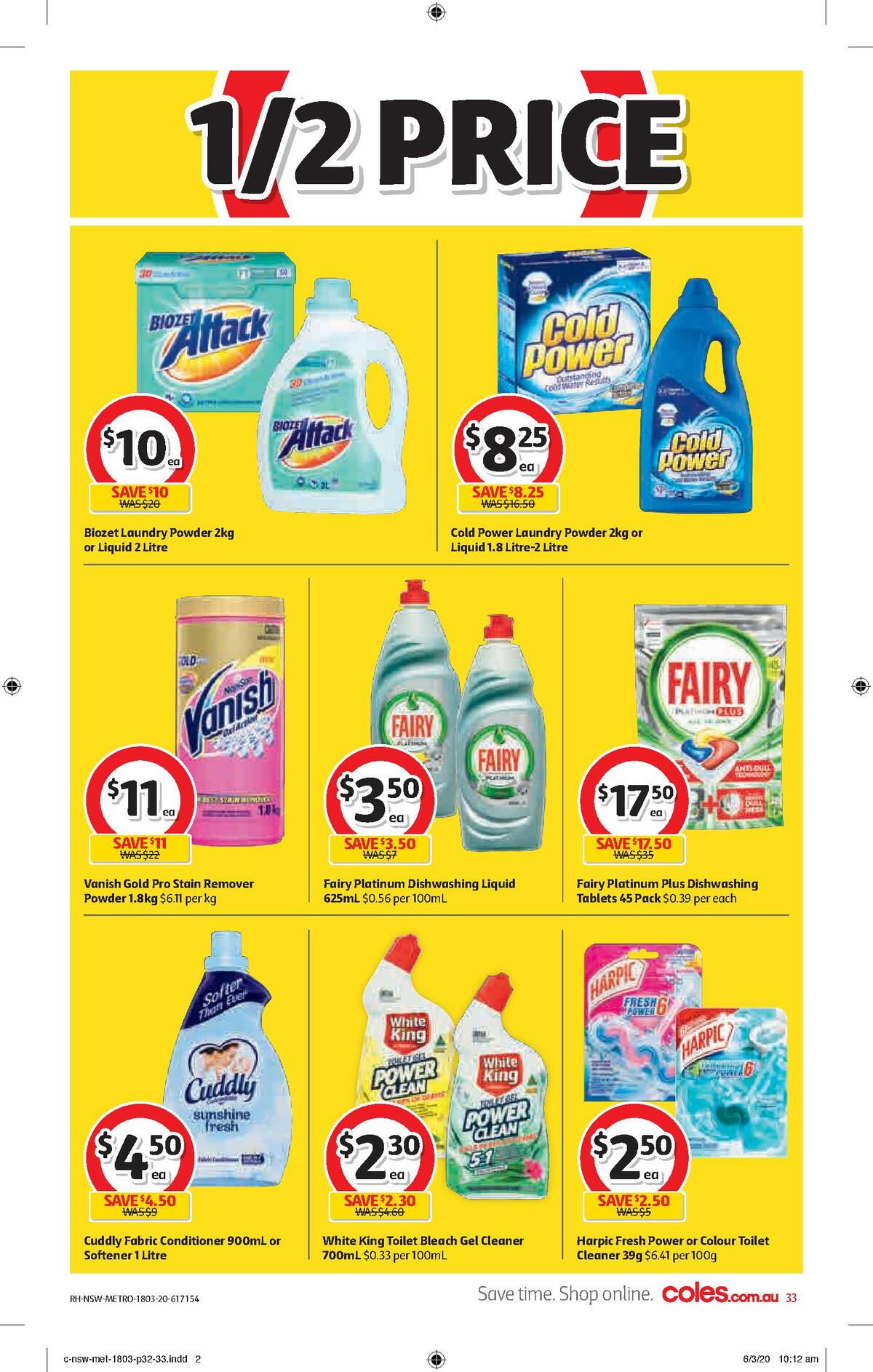 Coles Catalogues from 18 March