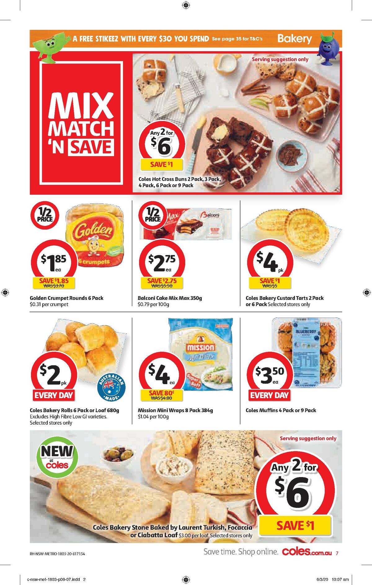 Coles Catalogues from 18 March