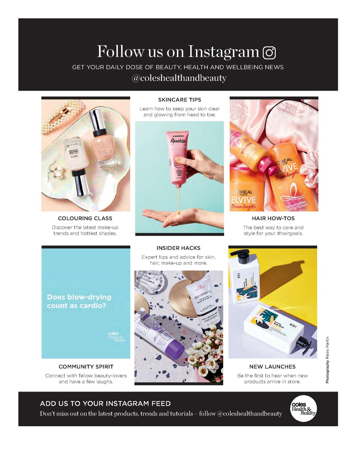 Coles Health and Beauty Magazine Catalogues from 1 March