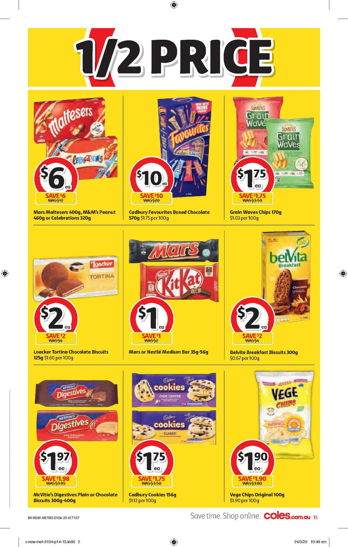 Coles Catalogues from 1 April