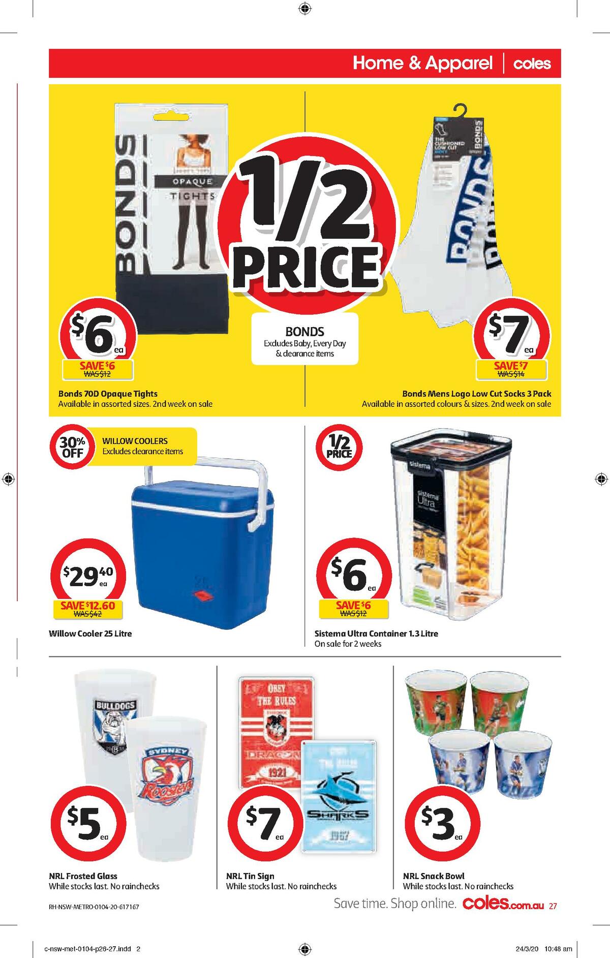 Coles Catalogues from 1 April