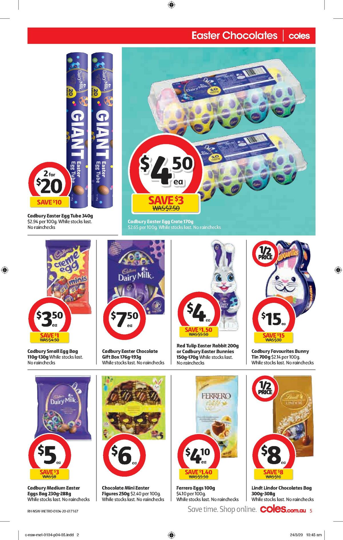 Coles Catalogues from 1 April