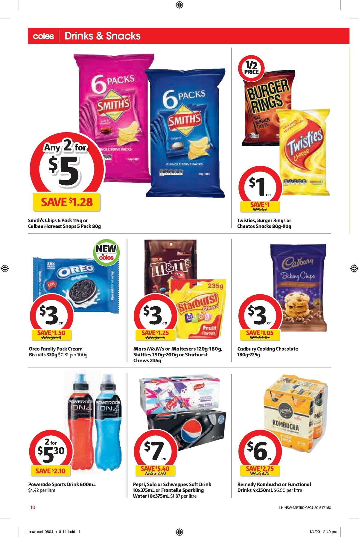 Coles Catalogues from 8 April