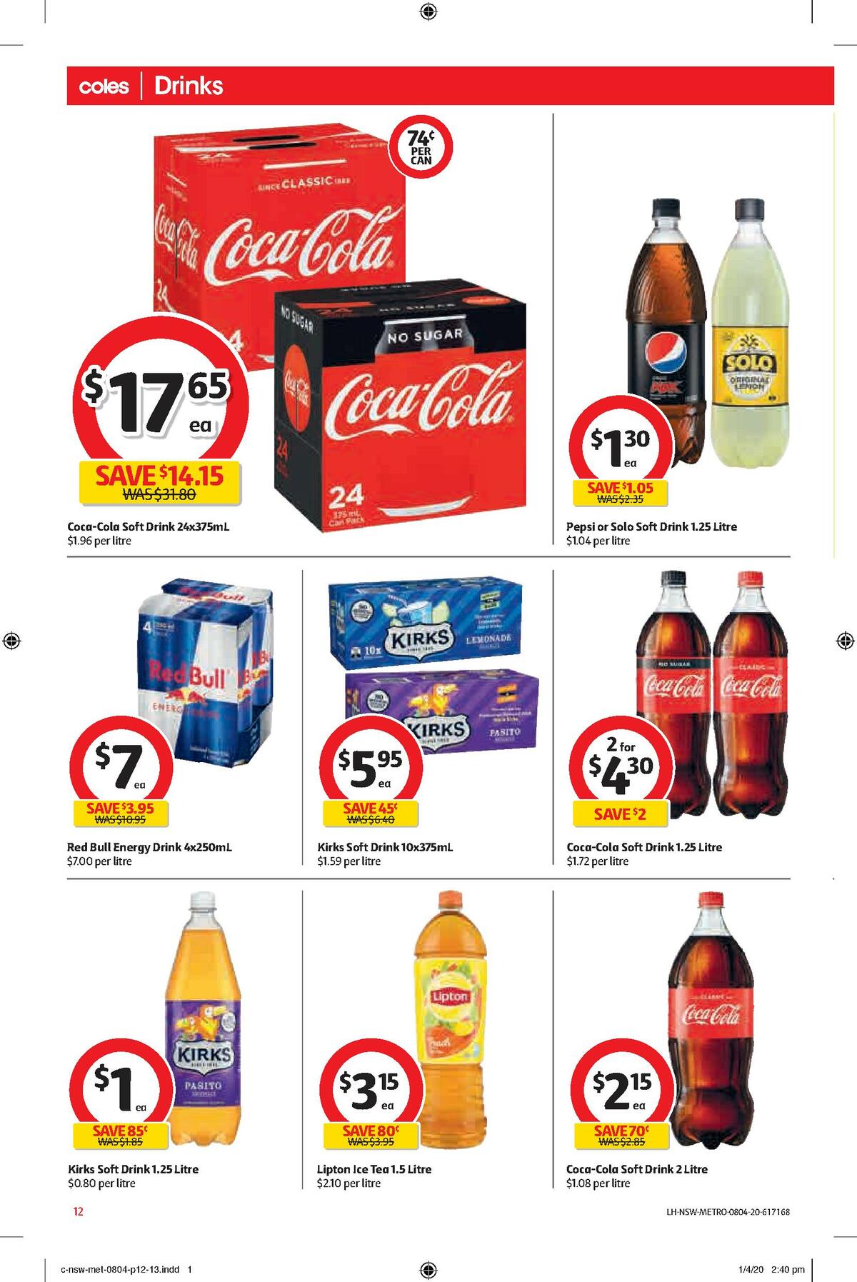 Coles Catalogues from 8 April