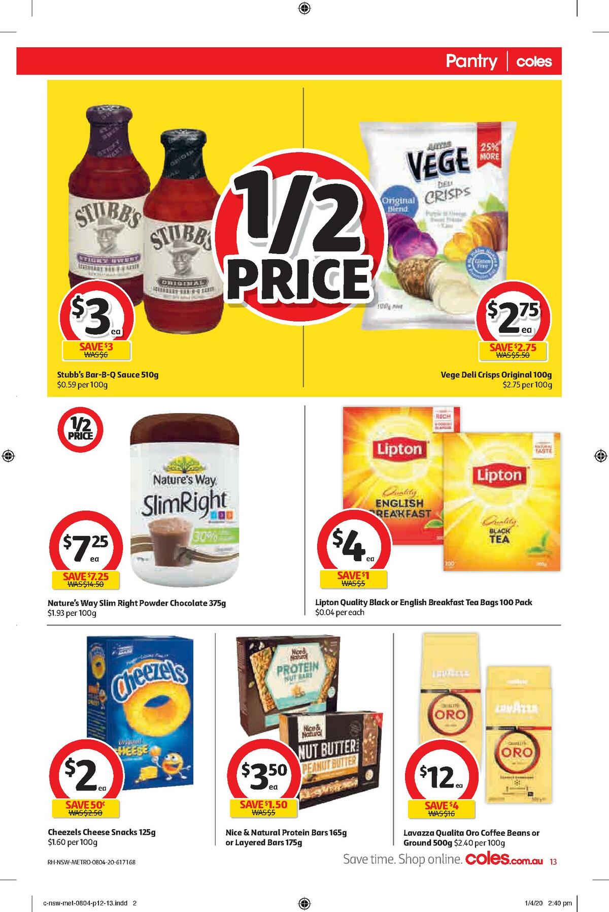 Coles Catalogues from 8 April