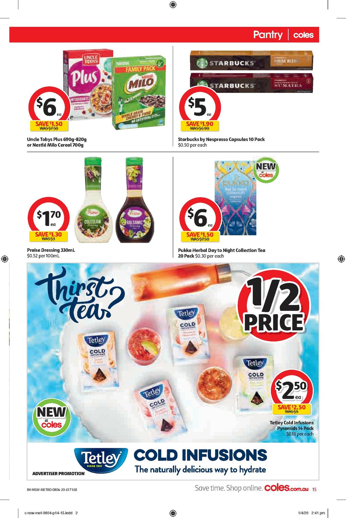 Coles Catalogues from 8 April