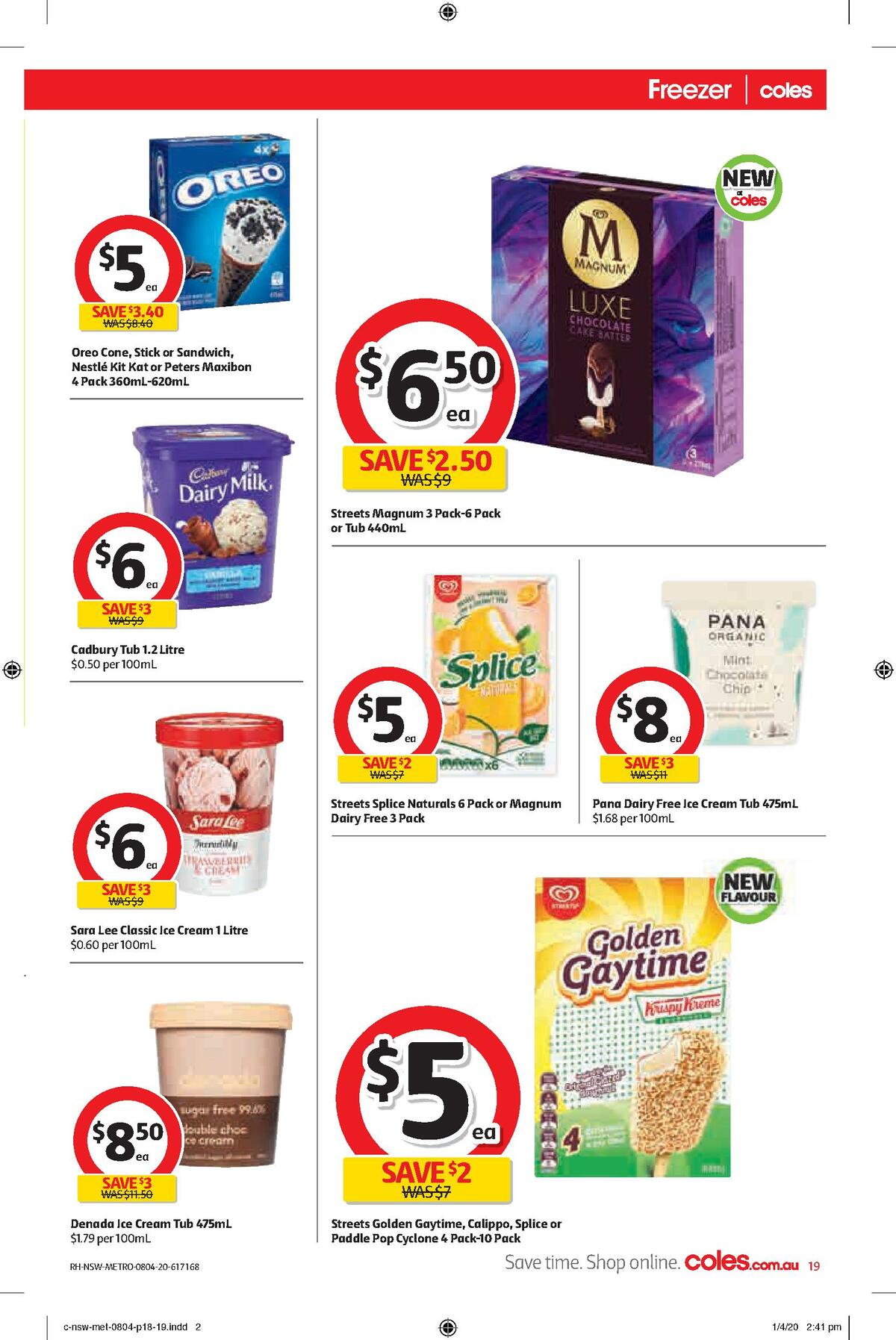 Coles Catalogues from 8 April