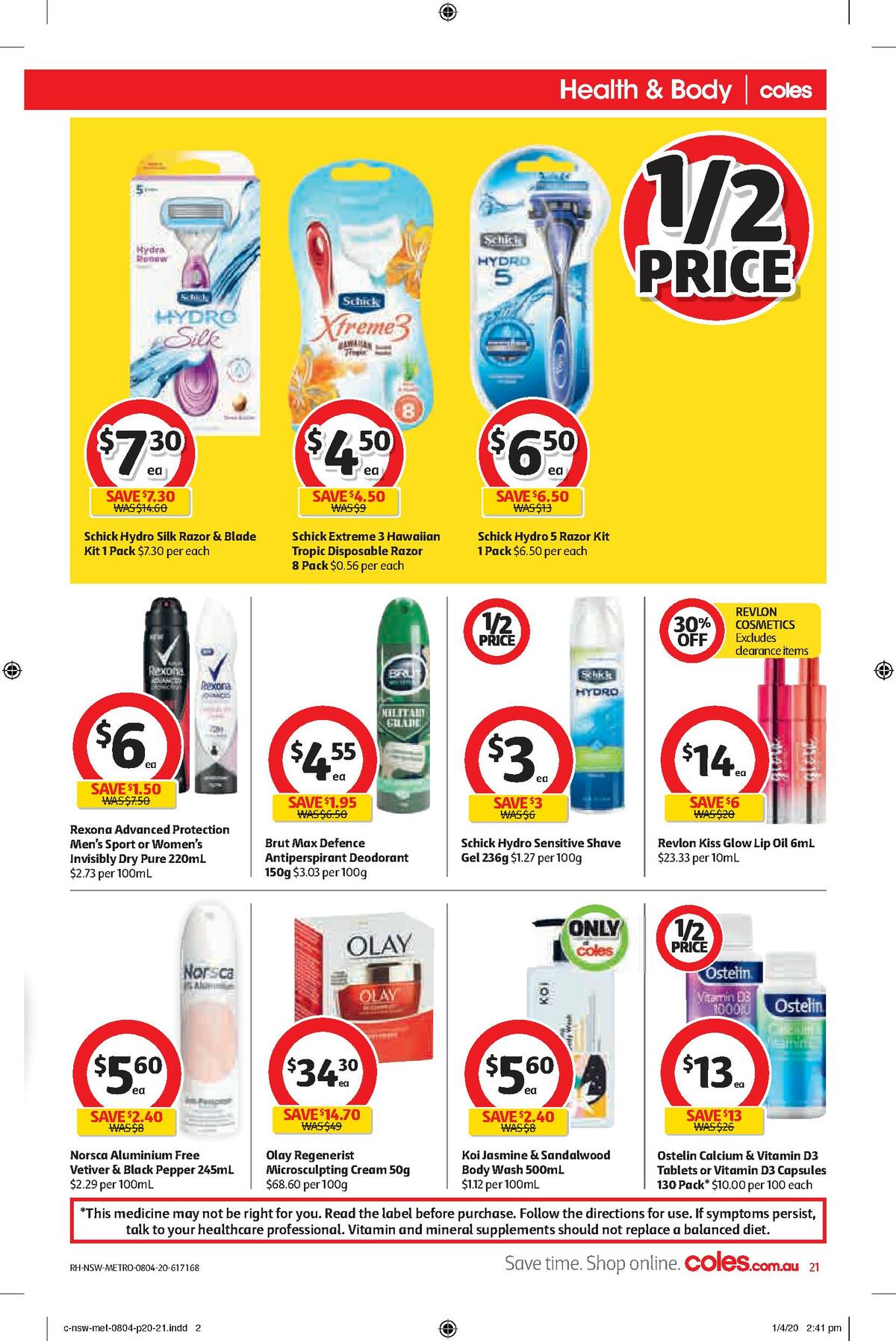 Coles Catalogues from 8 April