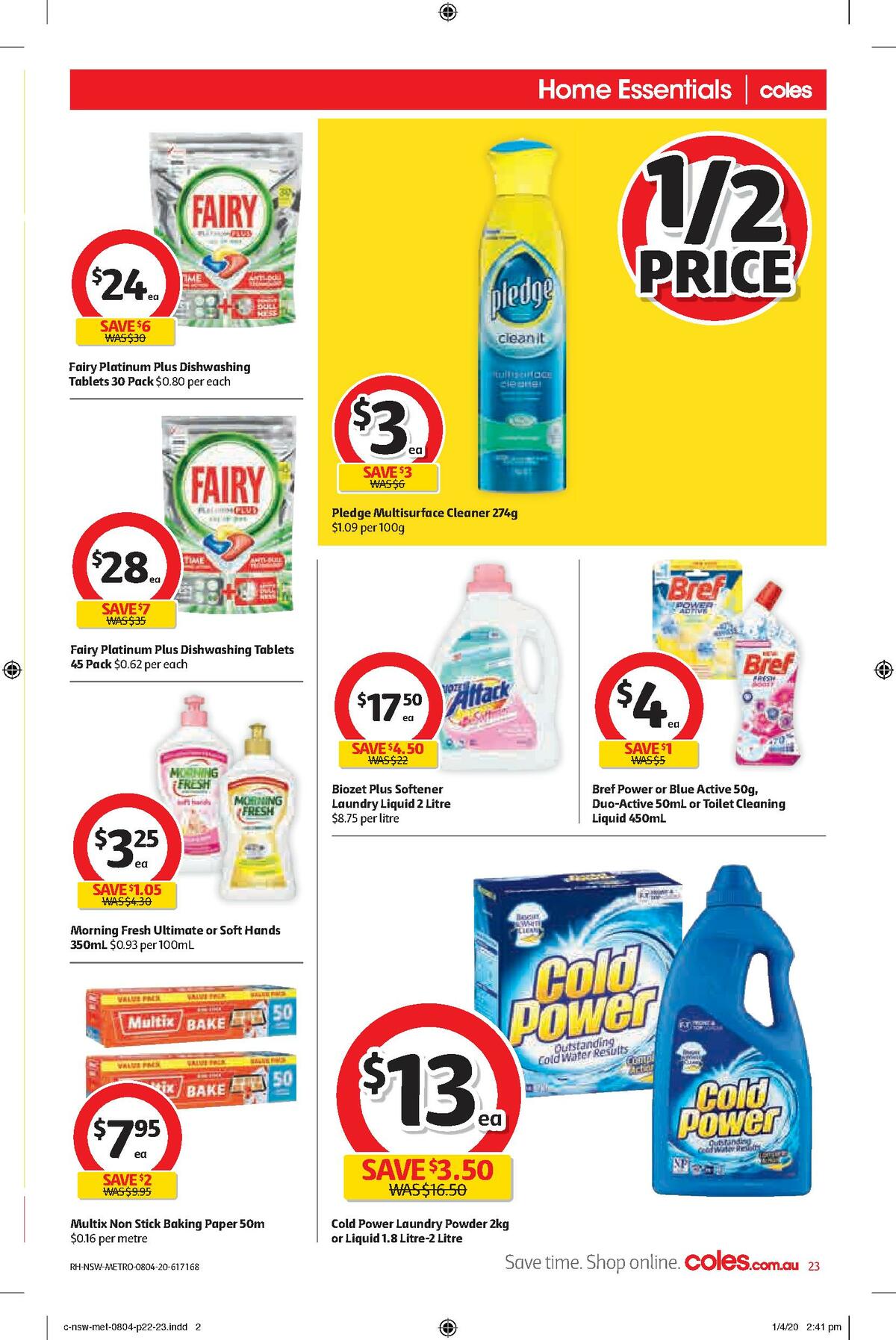 Coles Catalogues from 8 April