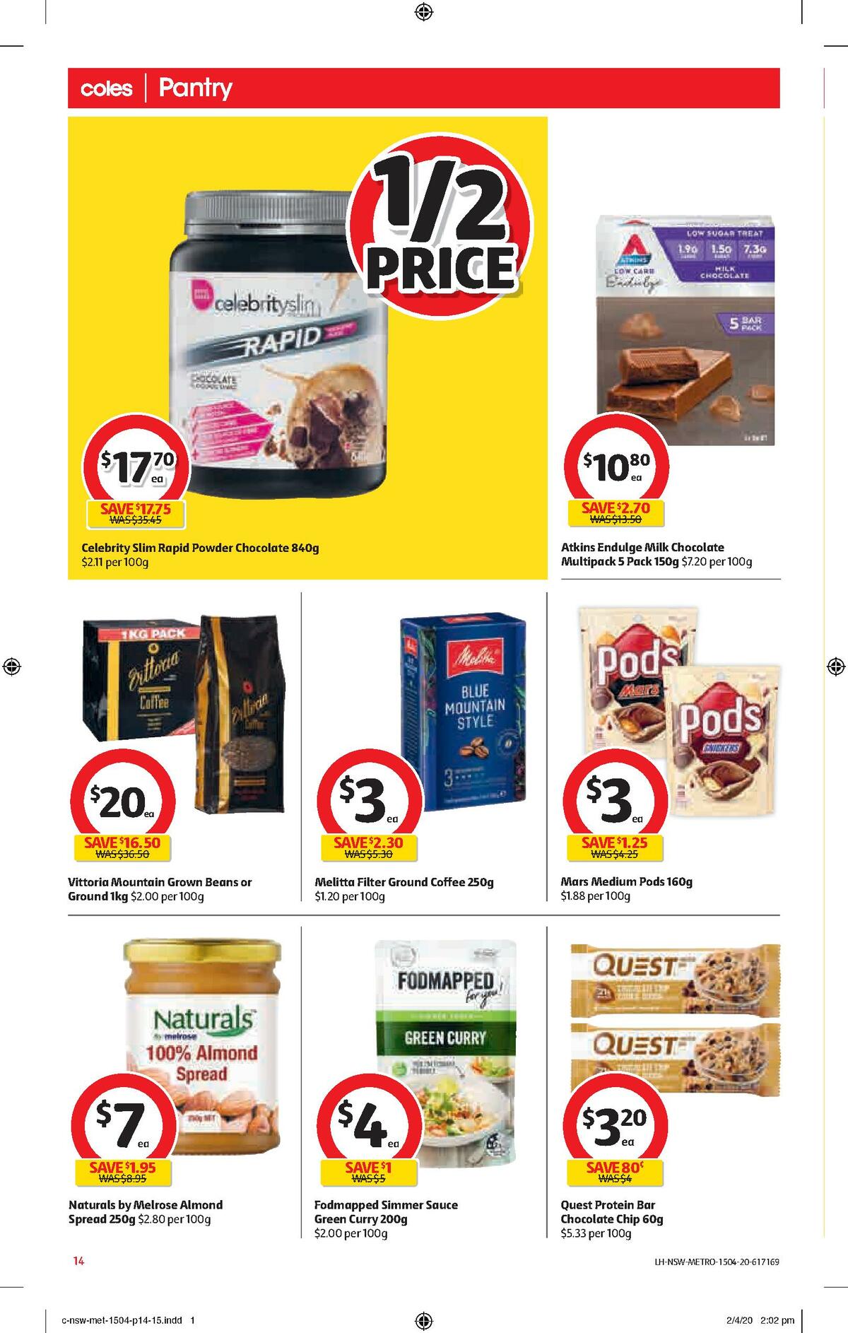 Coles Catalogues from 15 April