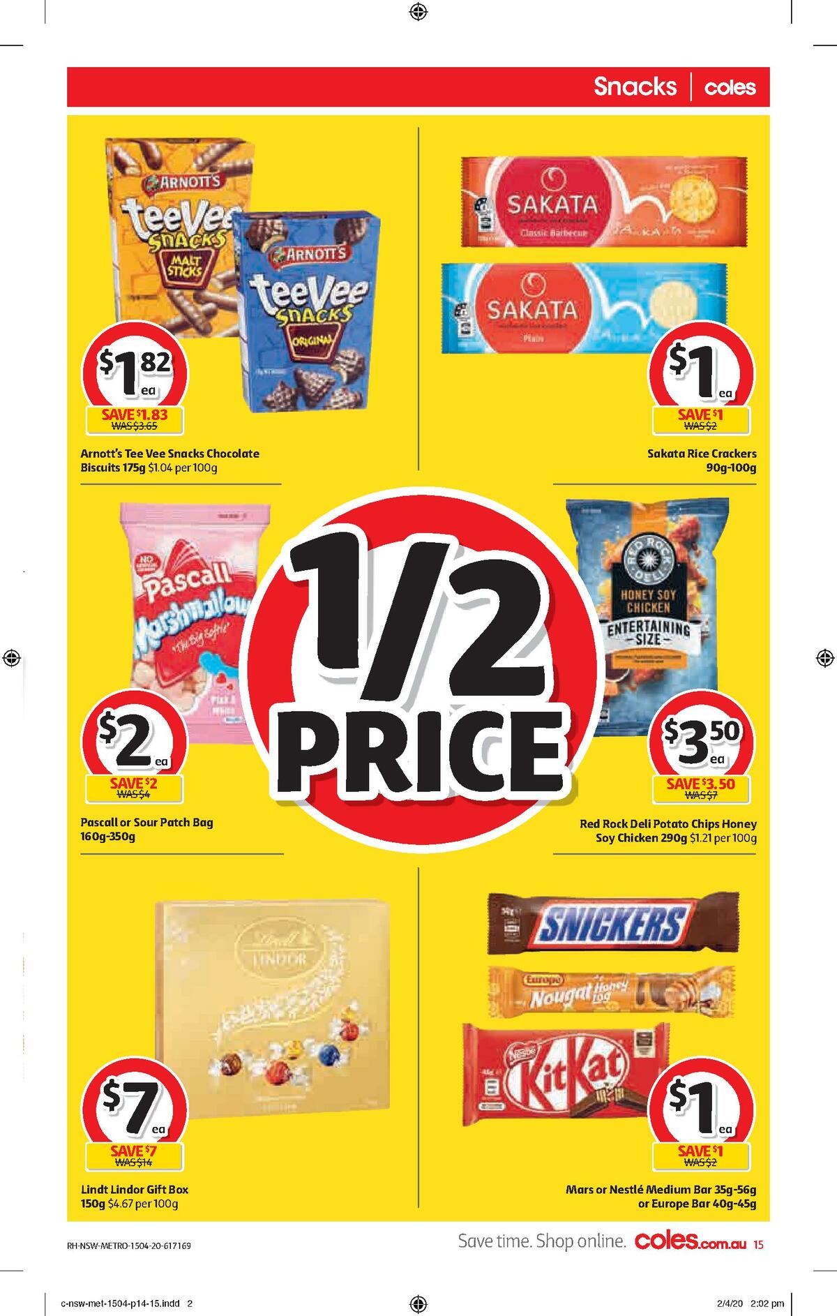 Coles Catalogues from 15 April