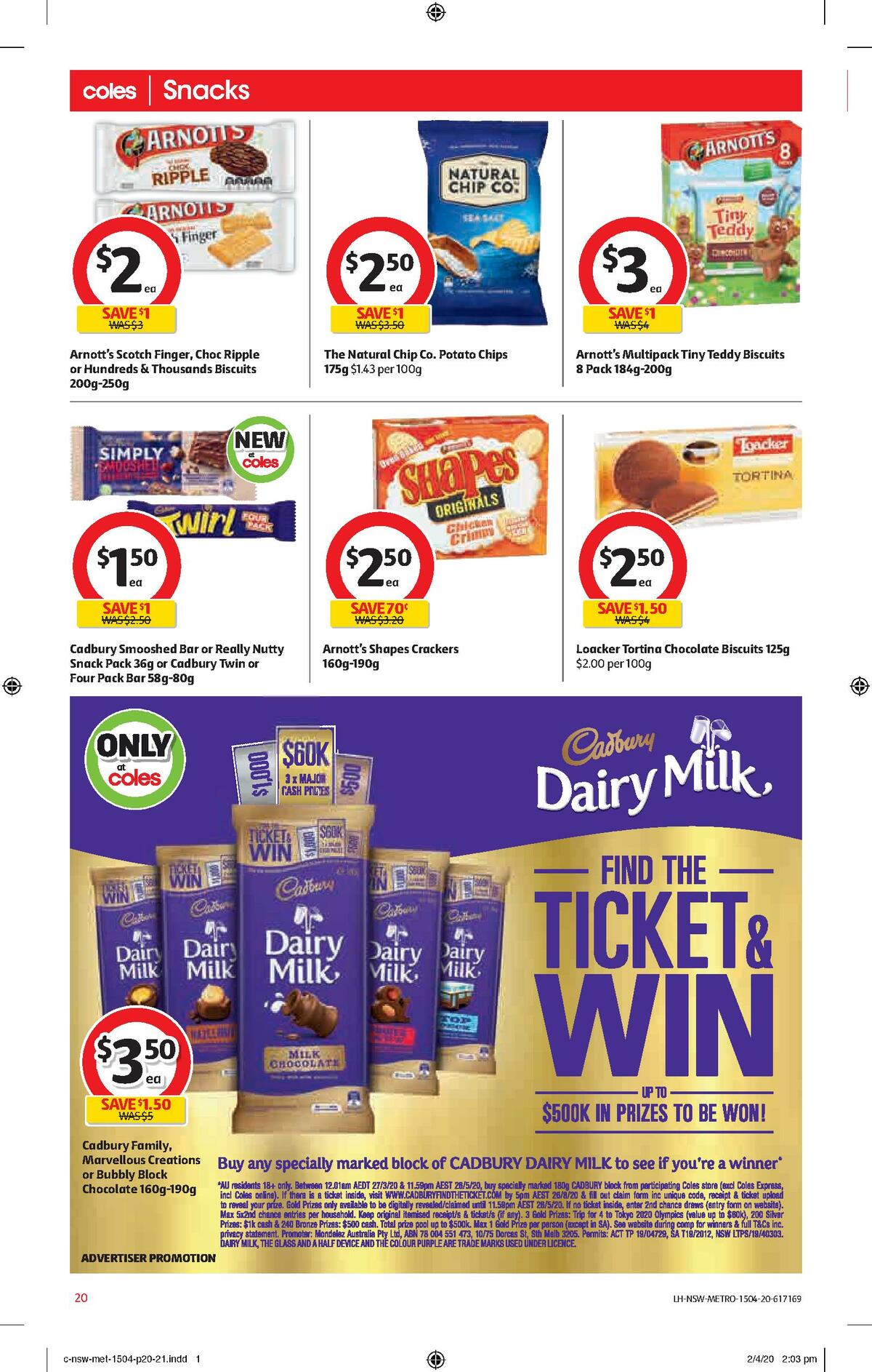 Coles Catalogues from 15 April