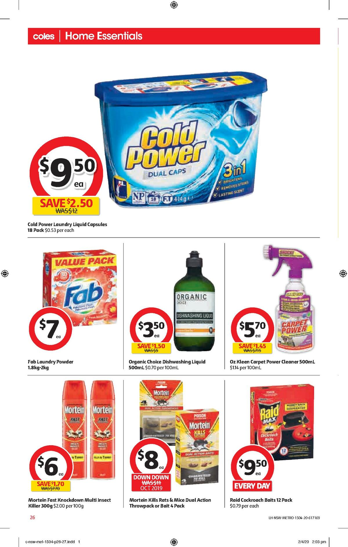 Coles Catalogues from 15 April