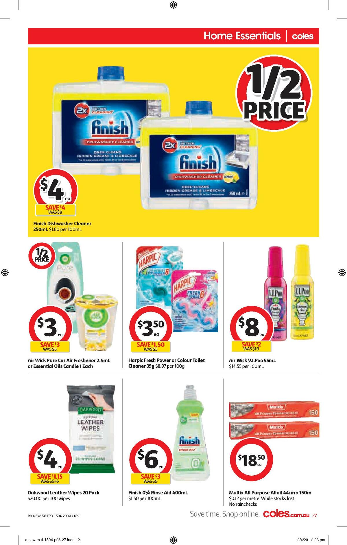 Coles Catalogues from 15 April