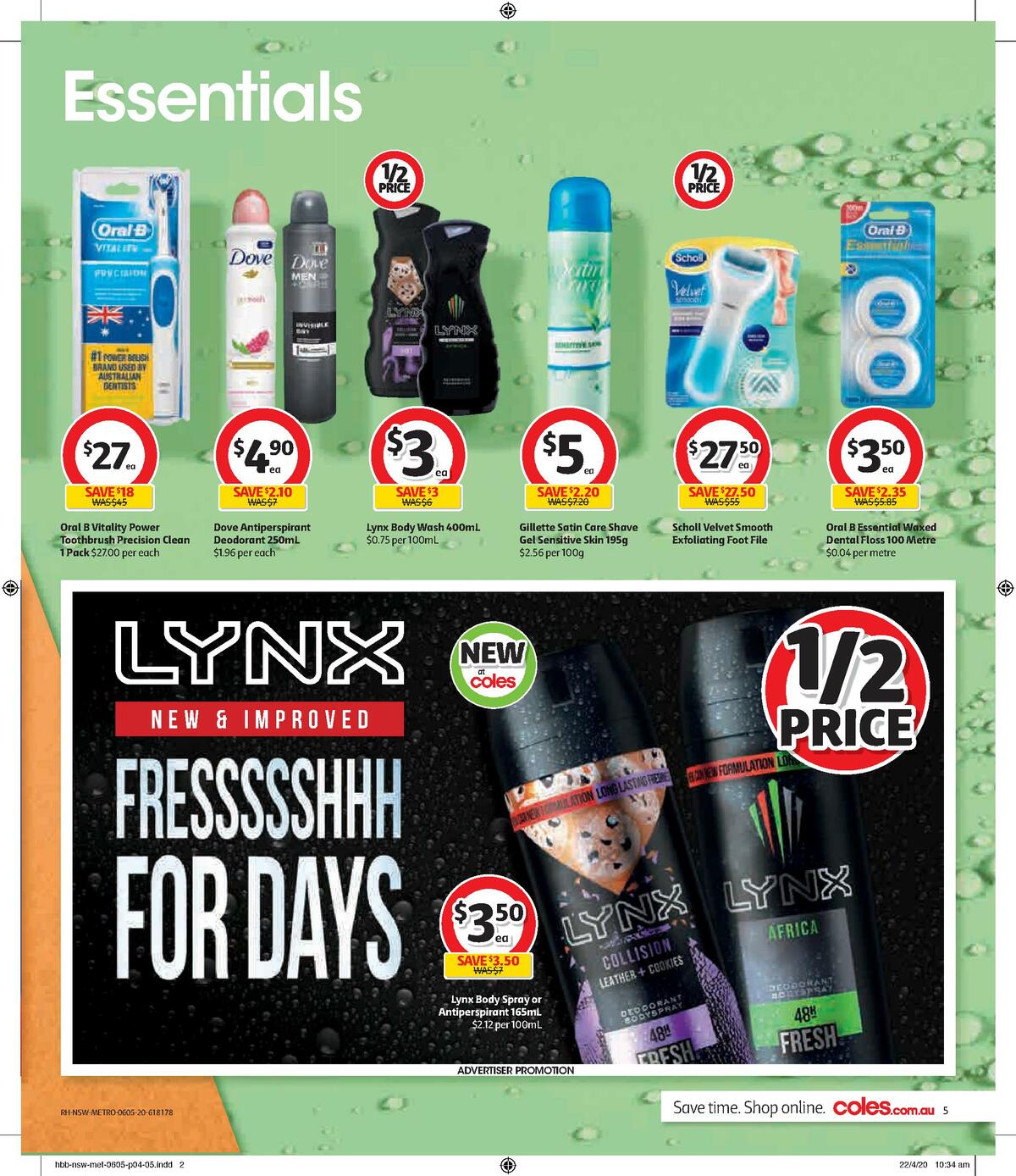 Coles Health & Beauty Catalogues from 6 May