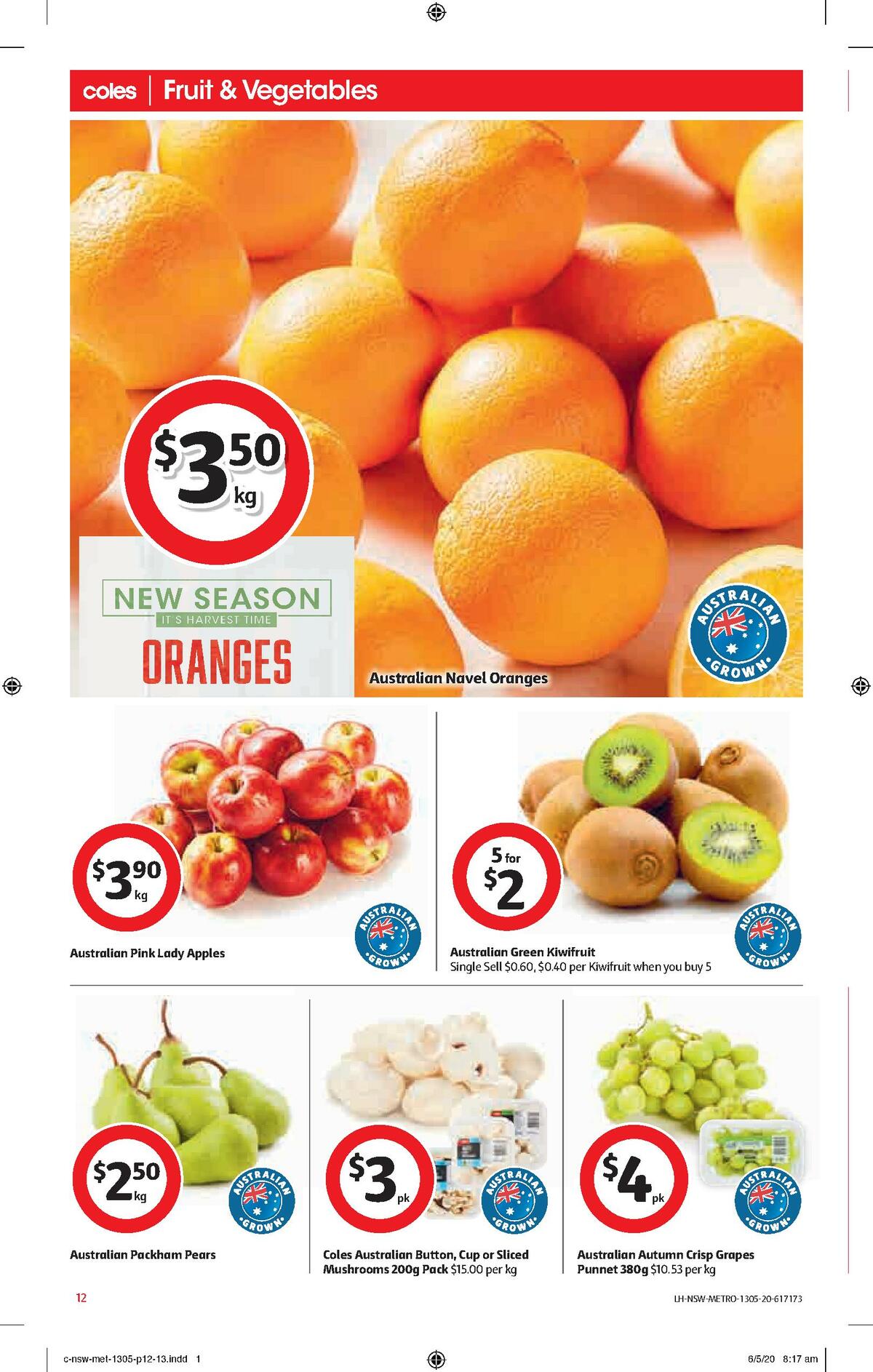 Coles Catalogues from 13 May