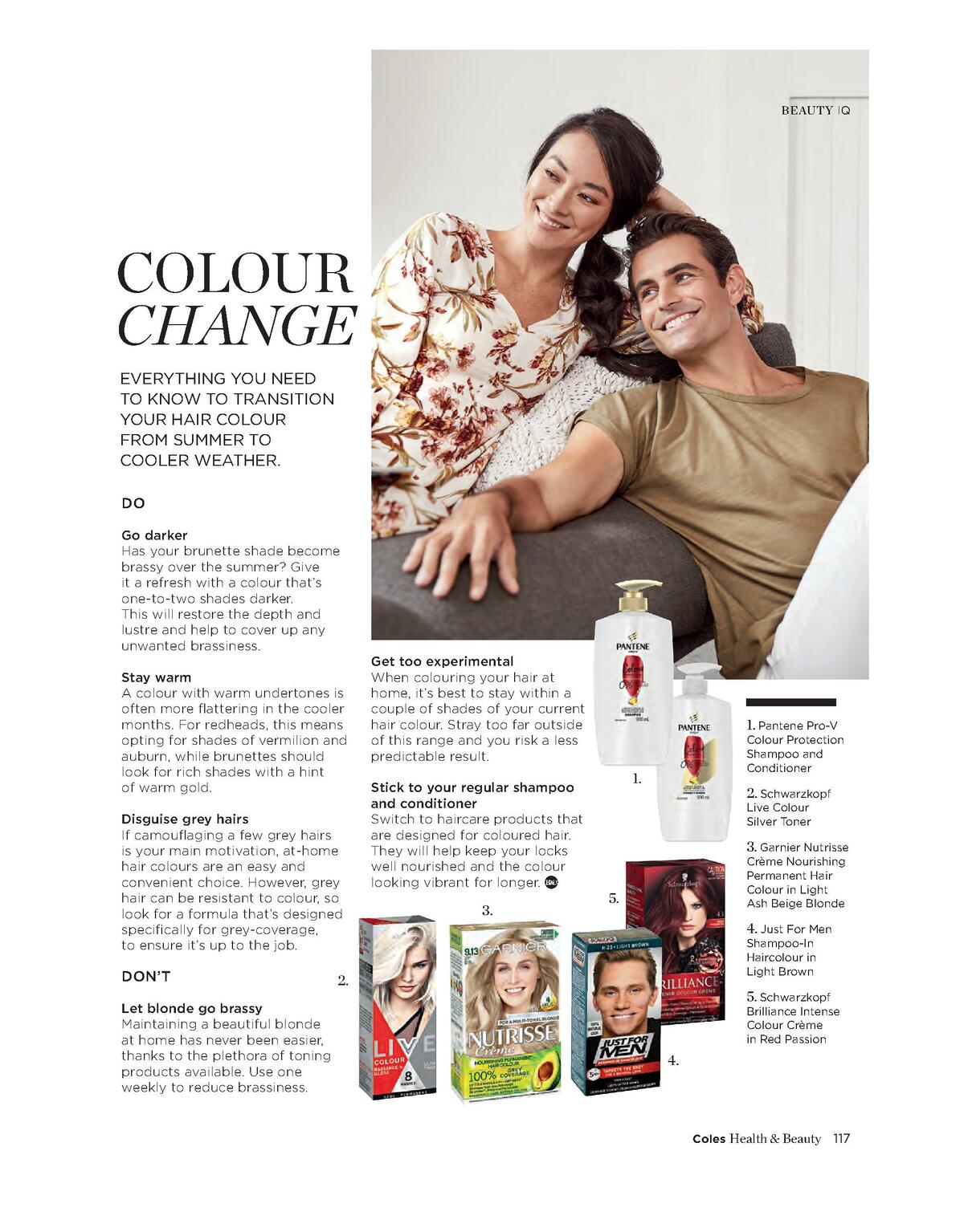 Coles Health and Beauty Magazine Catalogues from 1 May