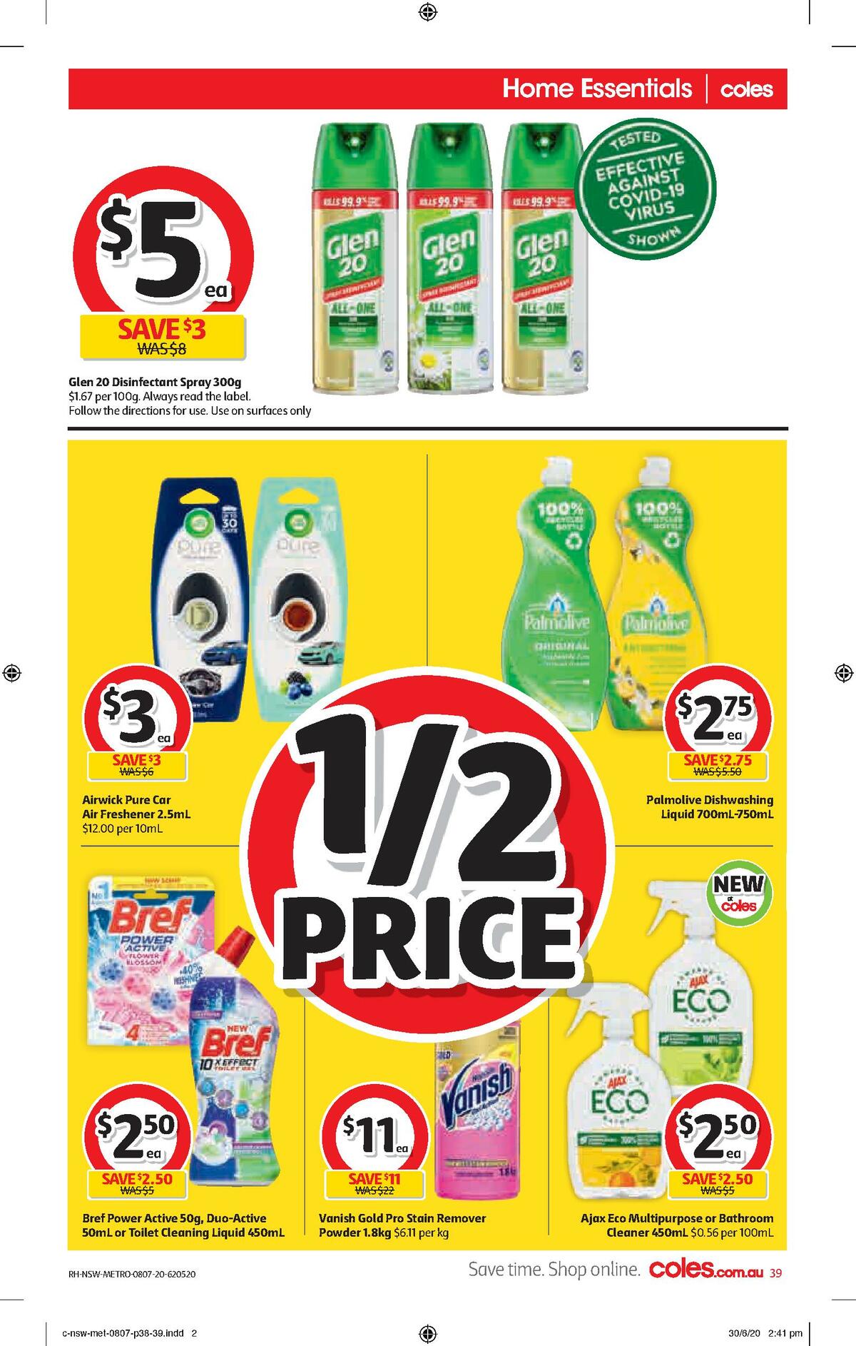 Coles Catalogues from 8 July