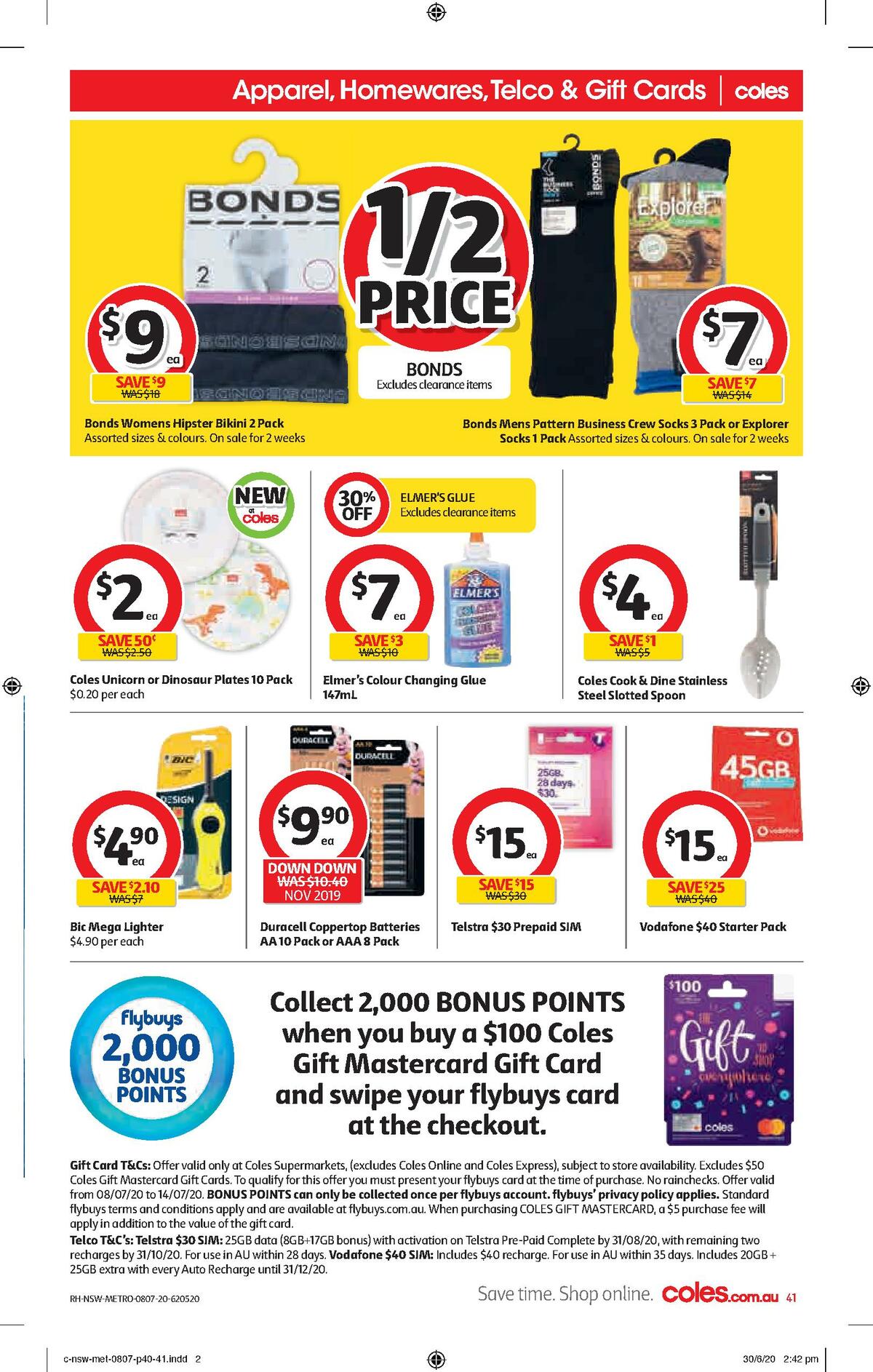 Coles Catalogues from 8 July