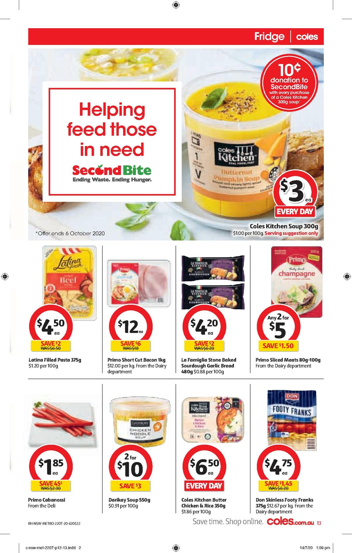 Coles Catalogues from 22 July