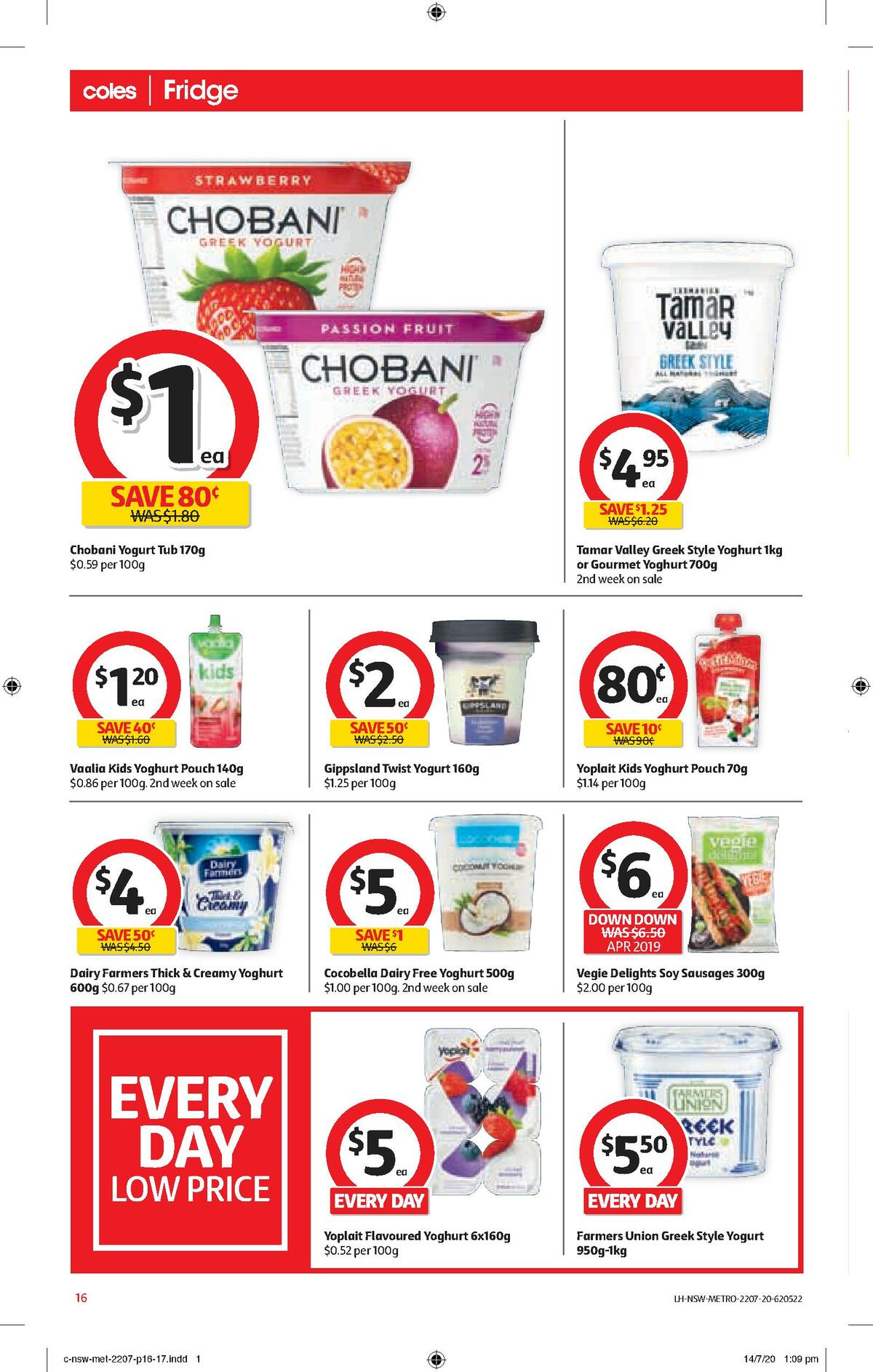 Coles Catalogues from 22 July