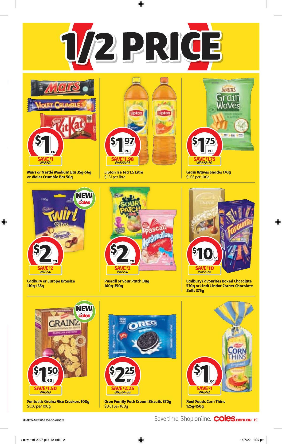 Coles Catalogues from 22 July