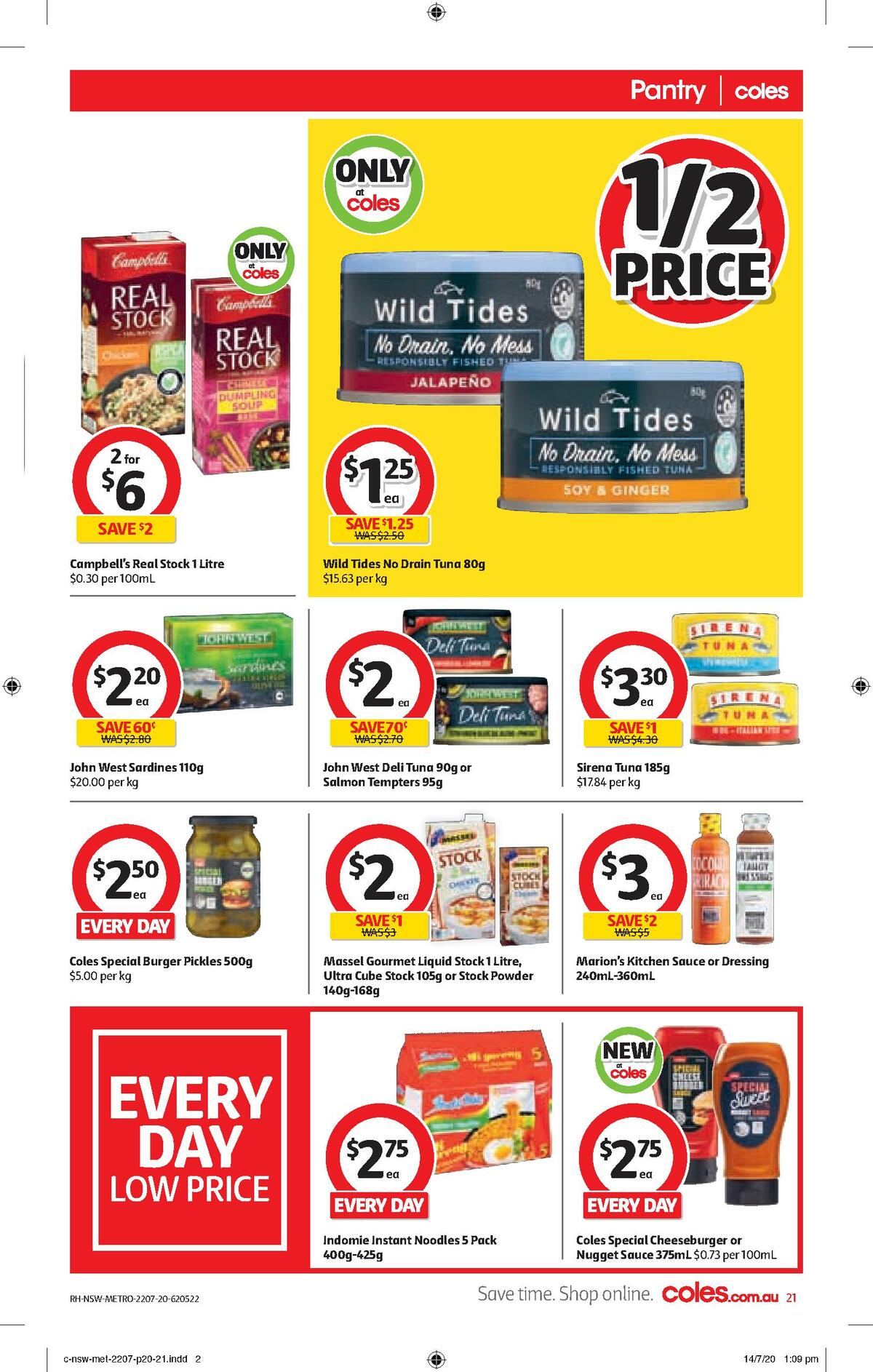 Coles Catalogues from 22 July