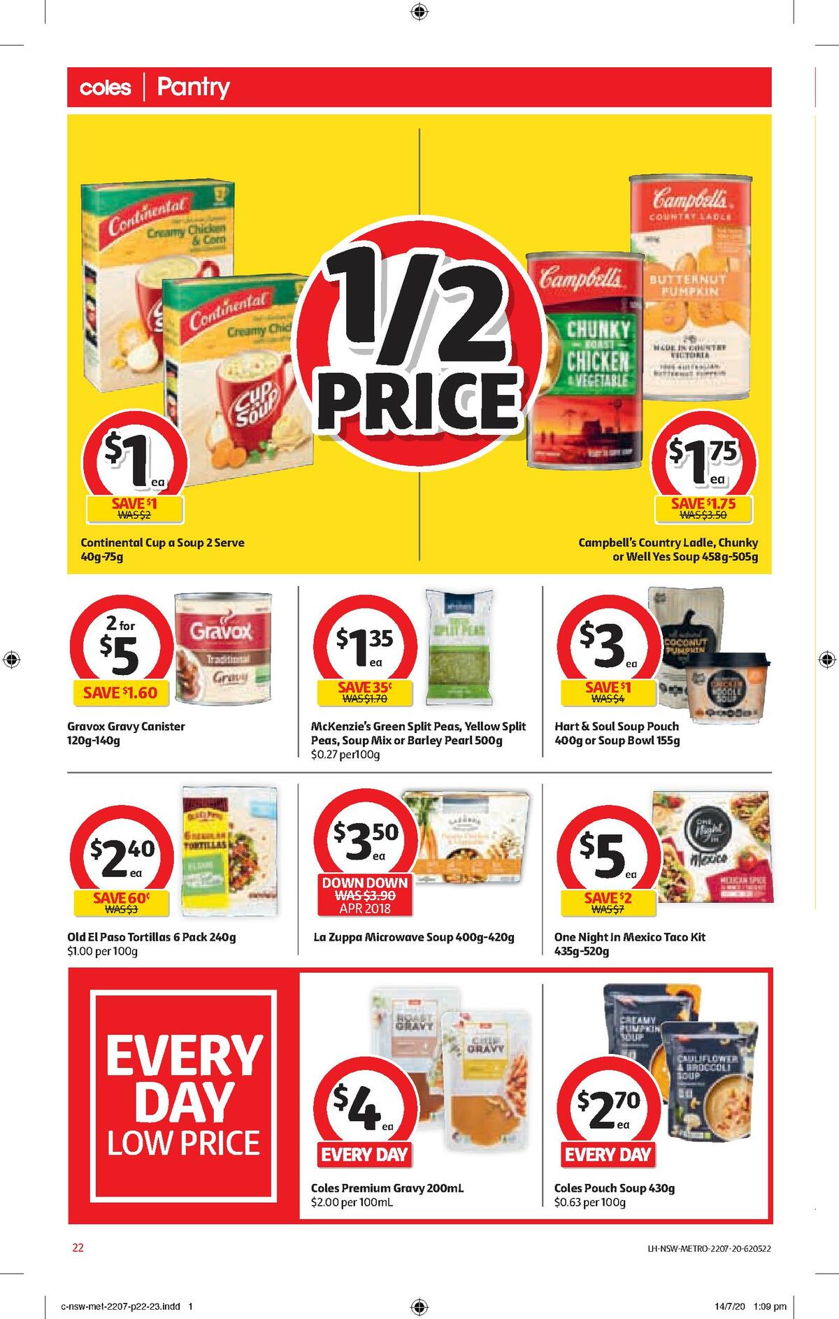 Coles Catalogues from 22 July