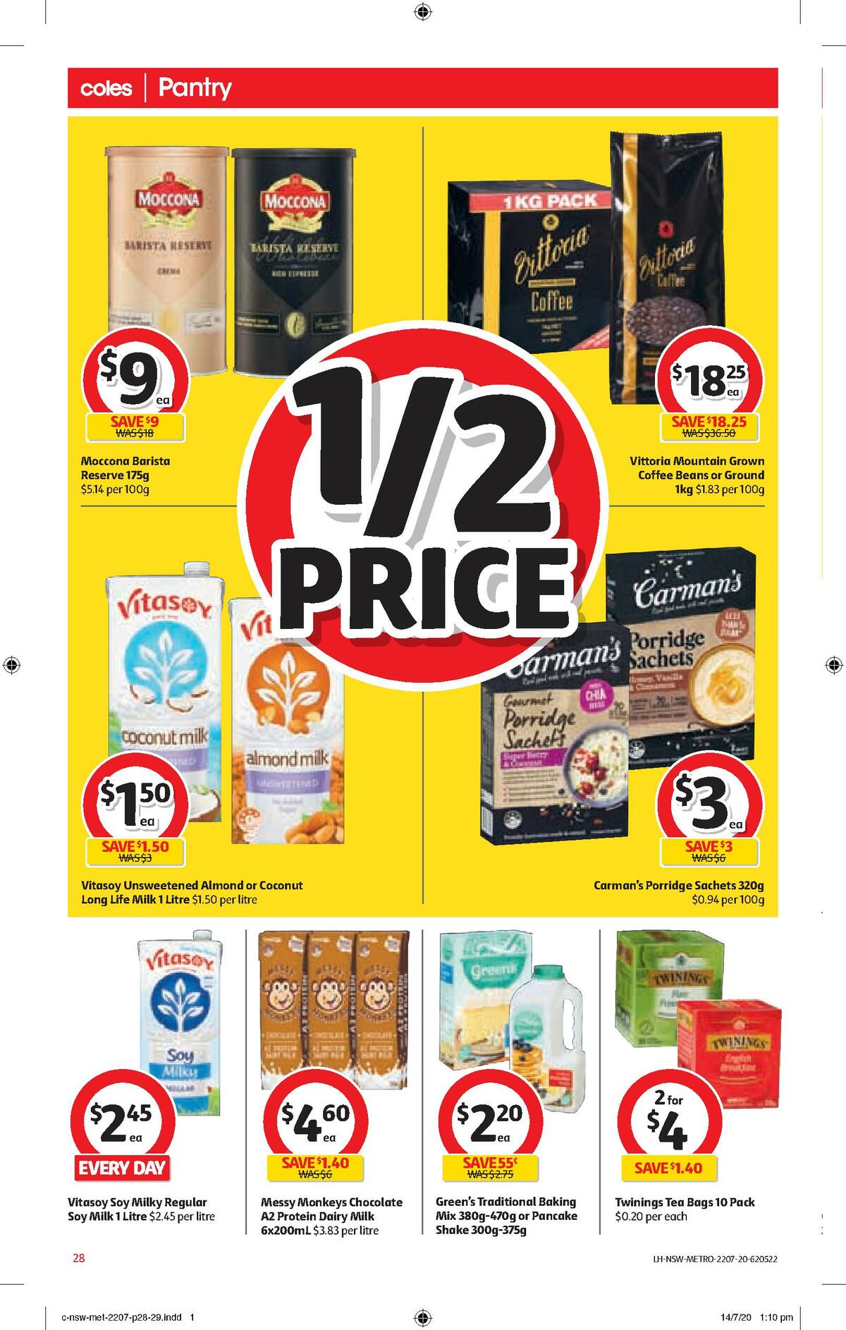 Coles Catalogues from 22 July