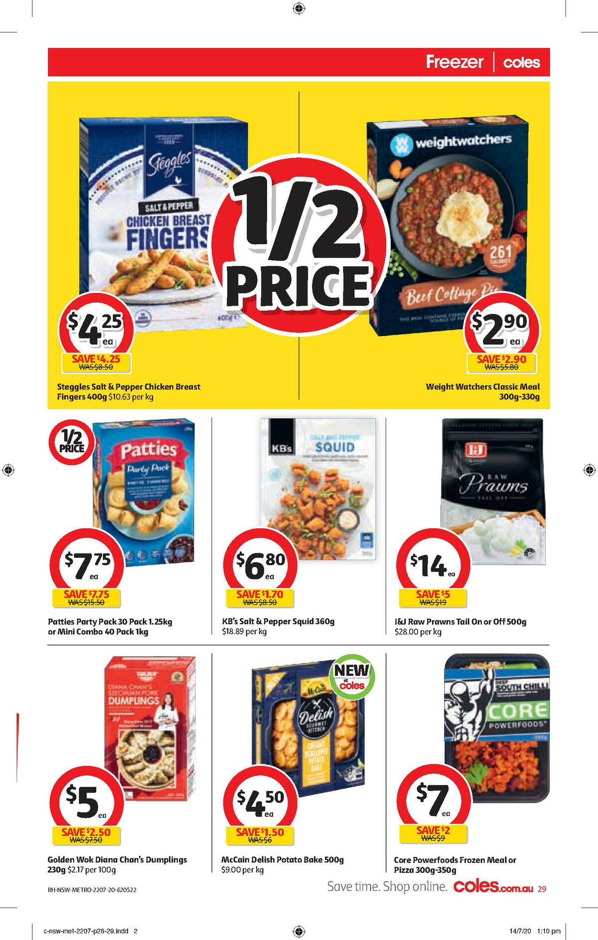 Coles Catalogues from 22 July