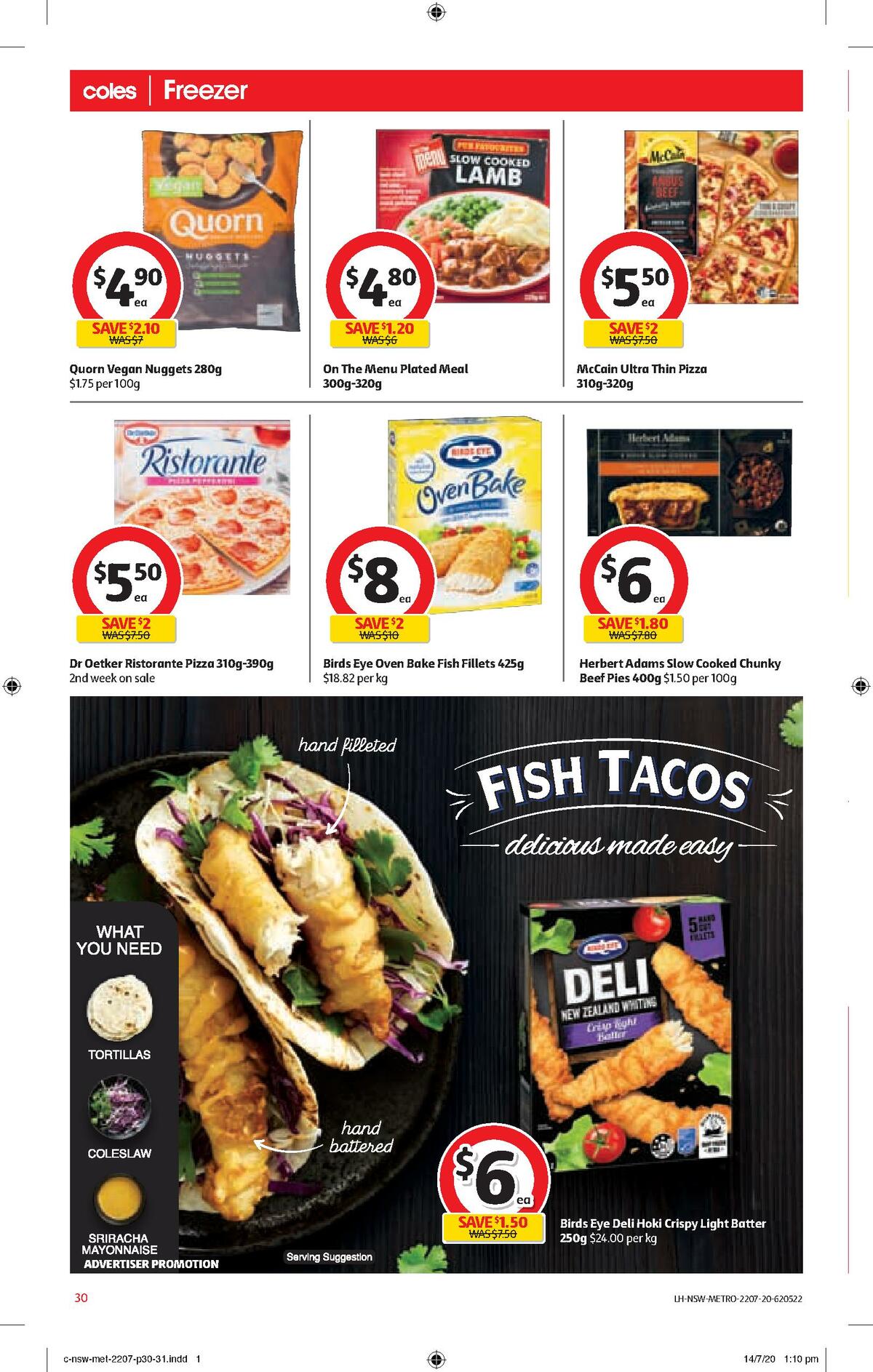 Coles Catalogues from 22 July