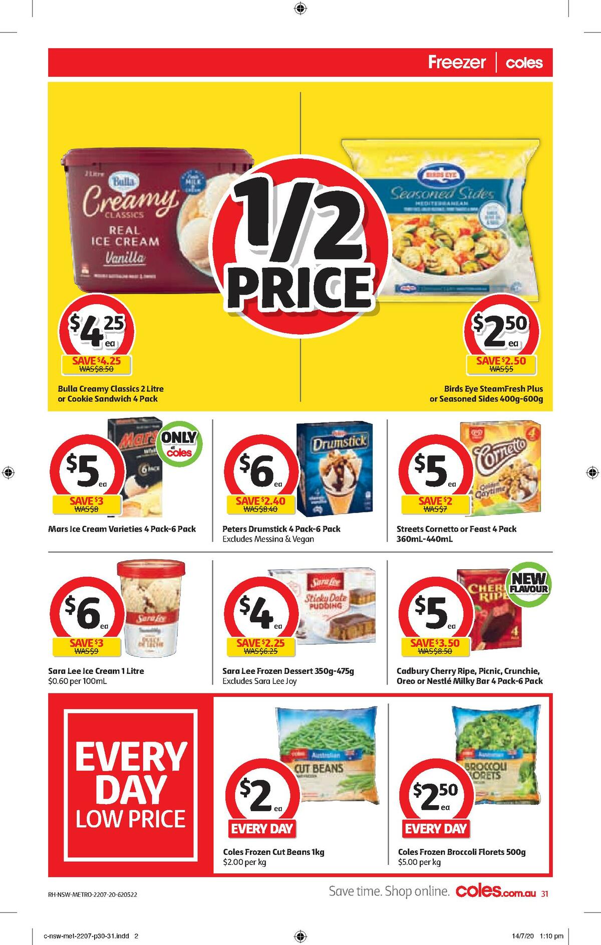 Coles Catalogues from 22 July