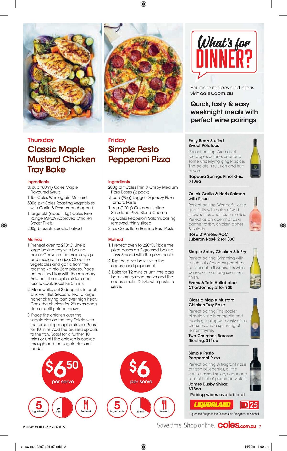 Coles Catalogues from 22 July