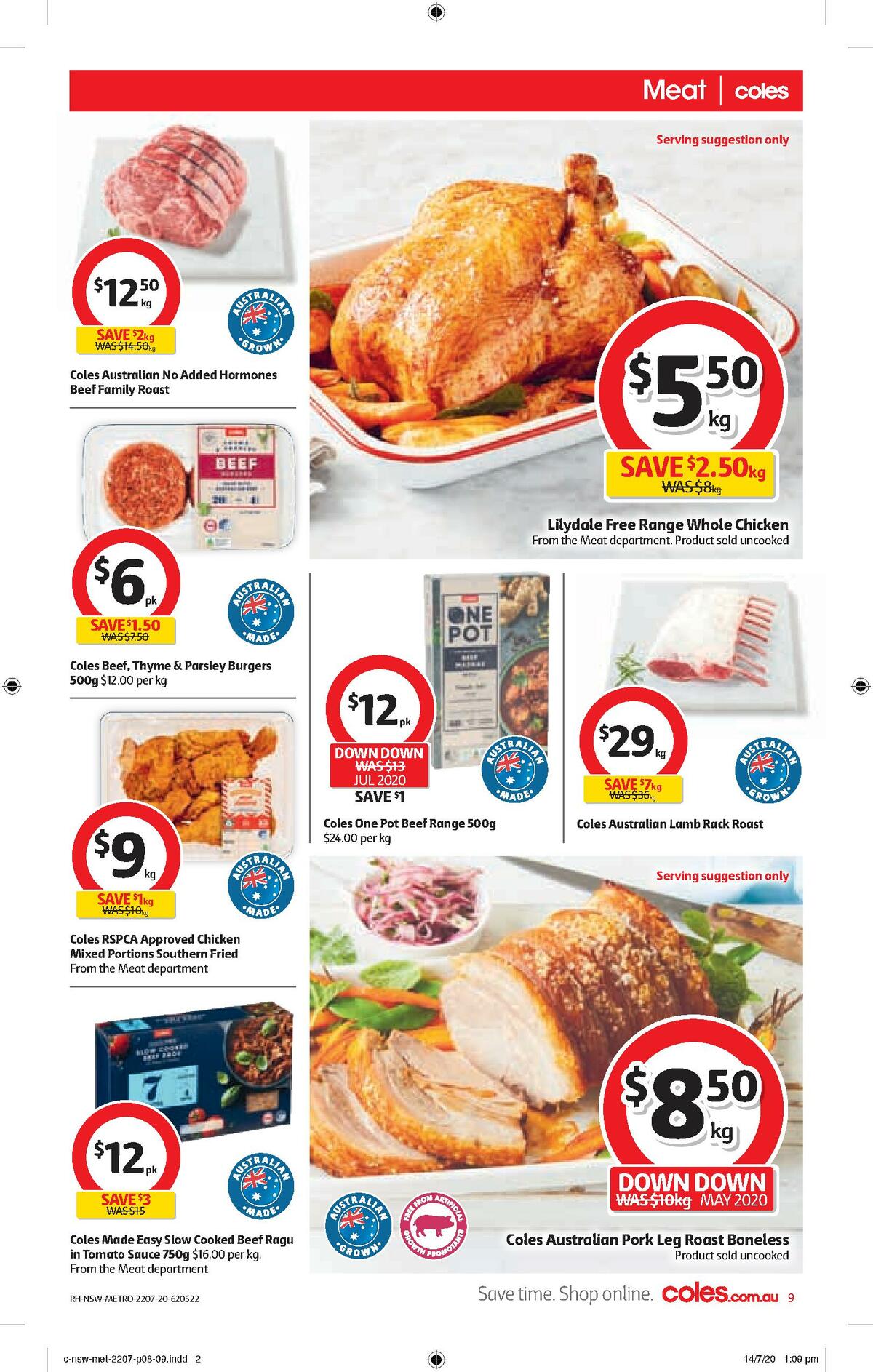 Coles Catalogues from 22 July