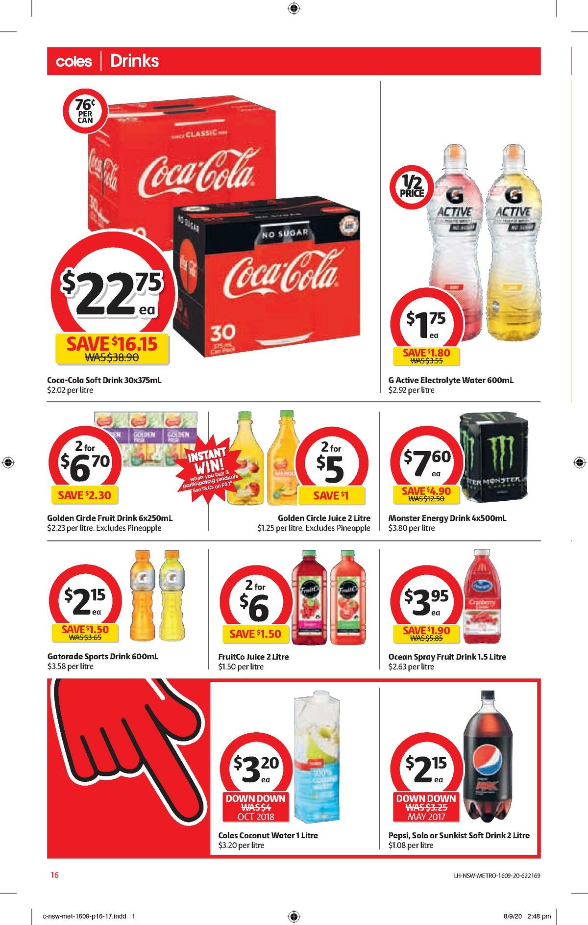 Coles Catalogues from 16 September