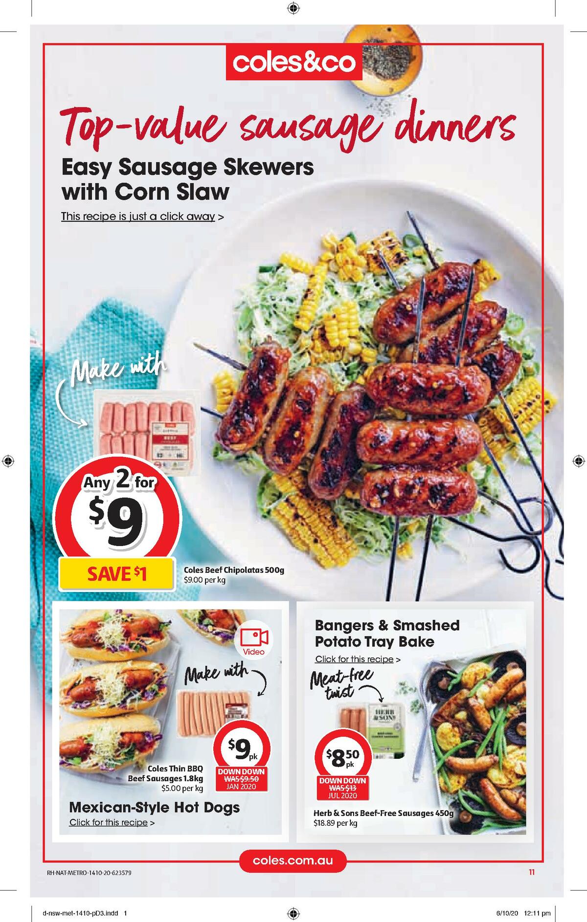 Coles Catalogues from 14 October