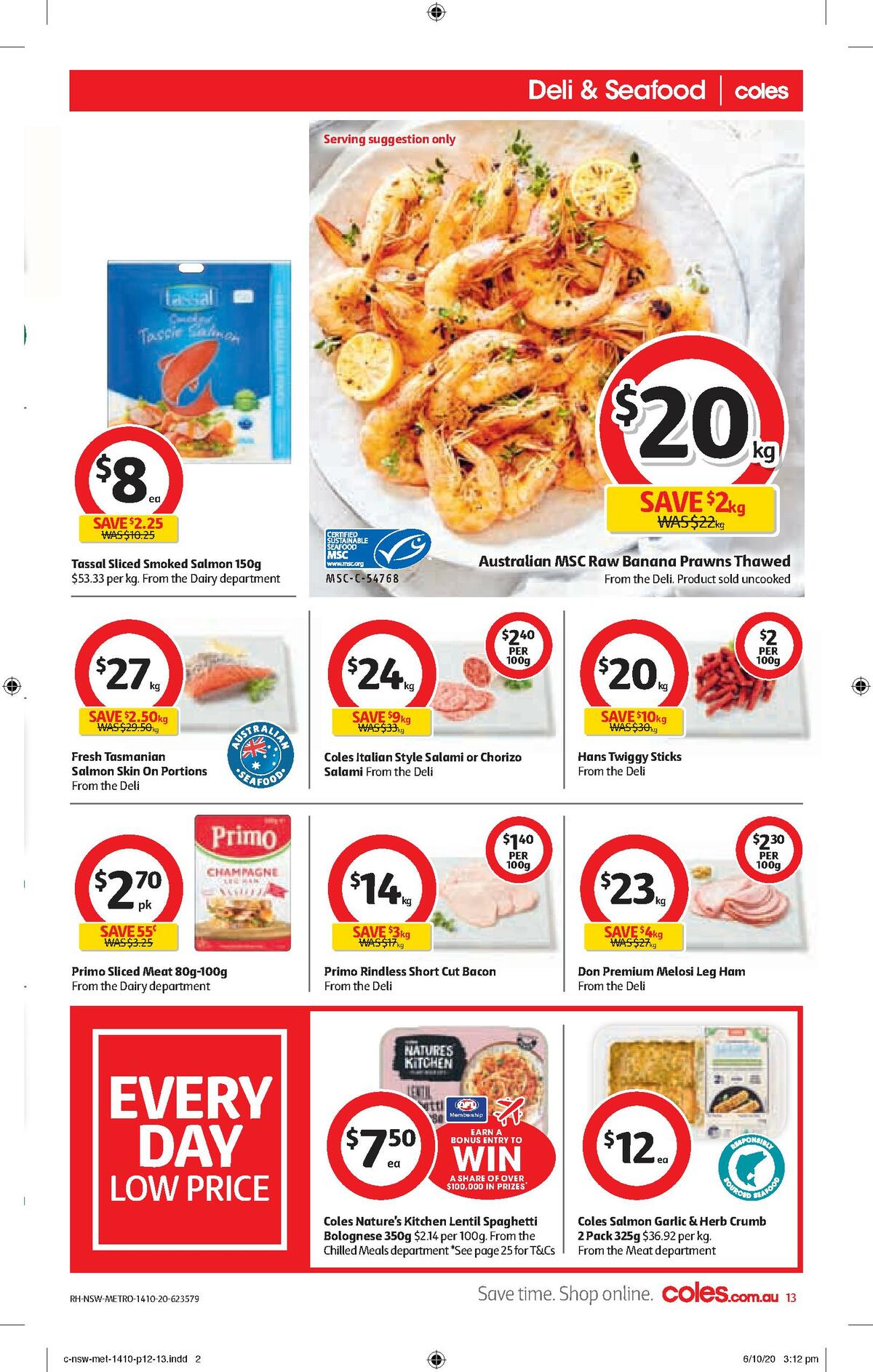 Coles Catalogues from 14 October