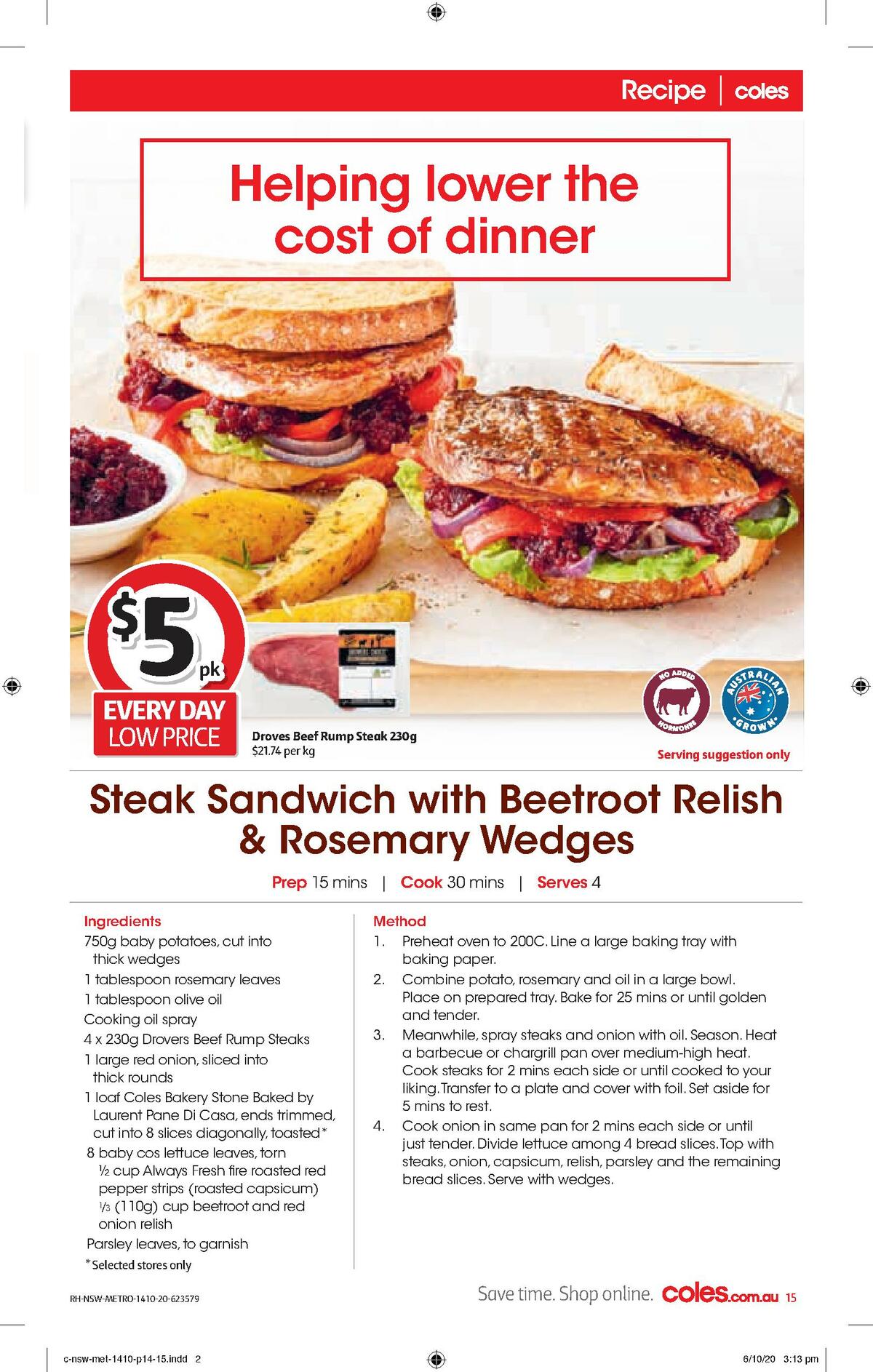 Coles Catalogues from 14 October