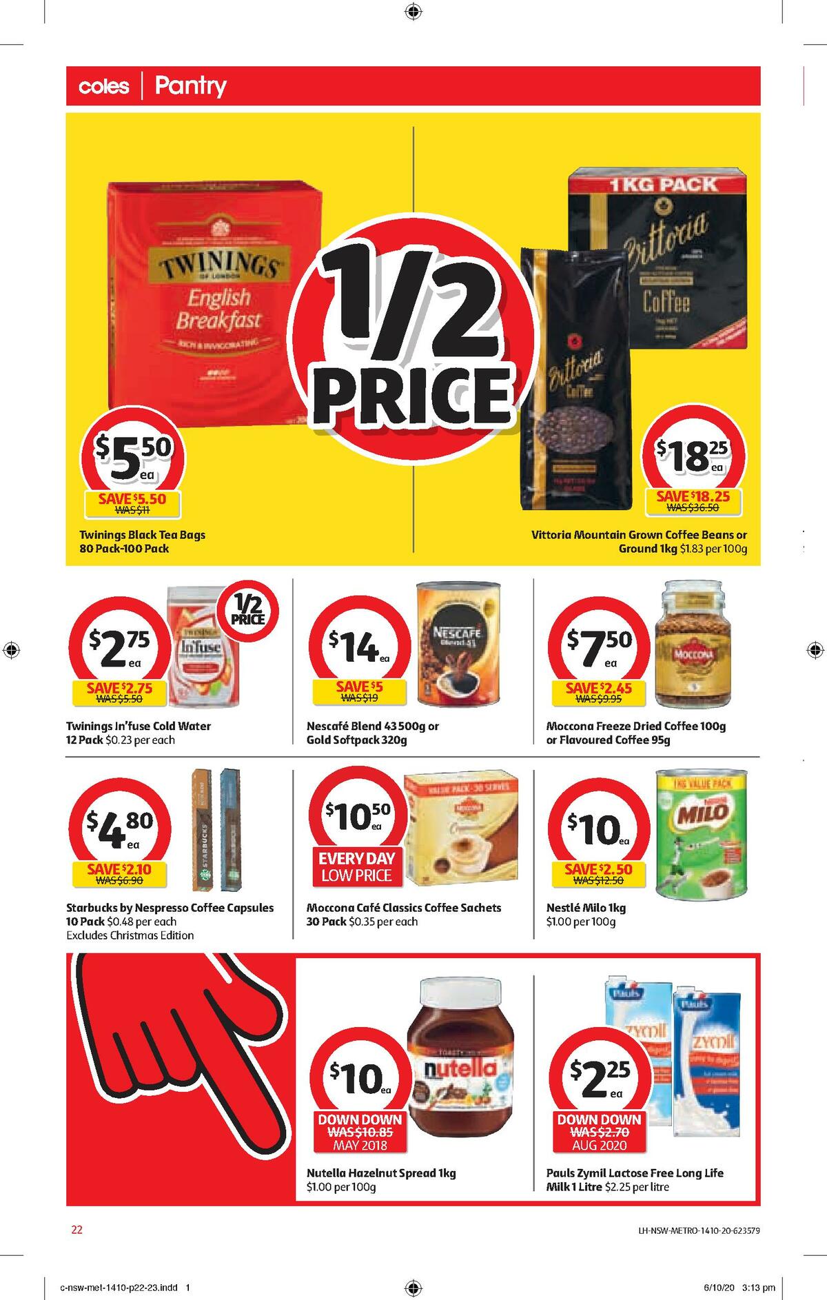 Coles Catalogues from 14 October