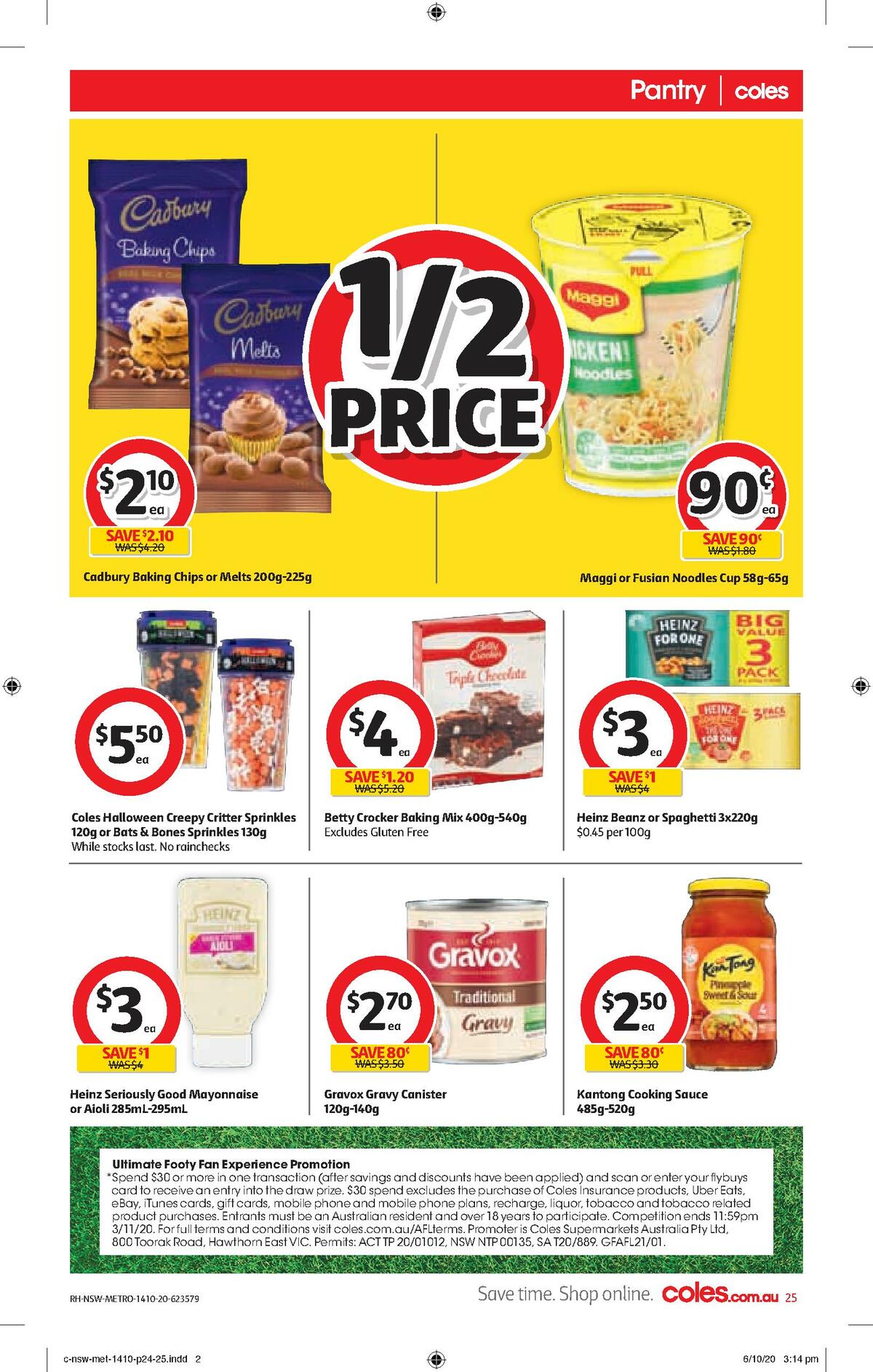 Coles Catalogues from 14 October